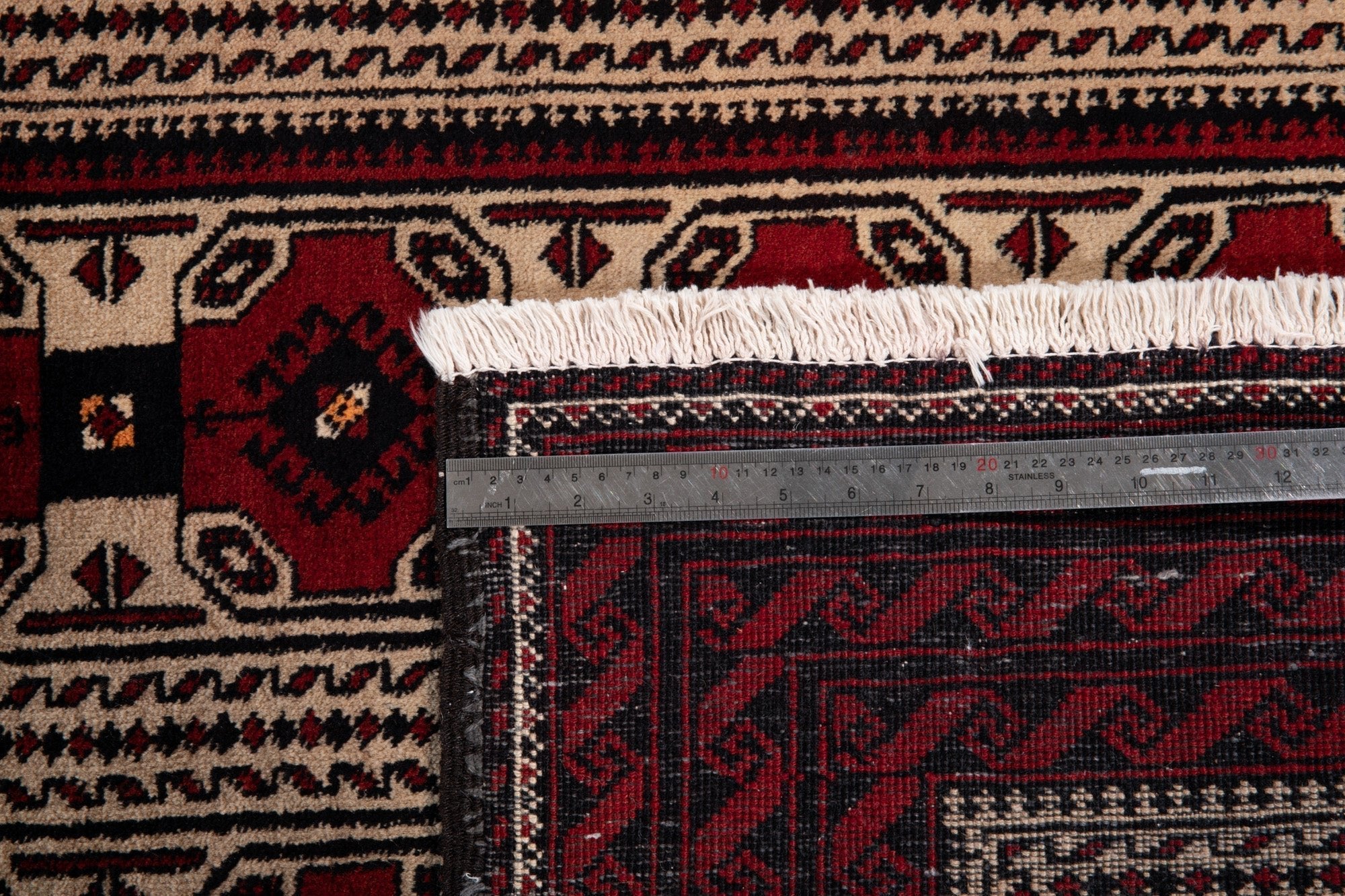 Hand-Knotted Vintage Wool Area Rug – 6' 3" x 3' 5' (191 x 104 cm) - Yasi & Fara