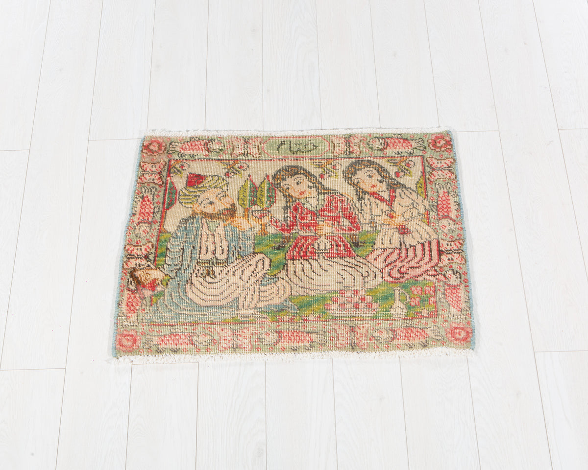 Antique Tabriz rug SKU 5872