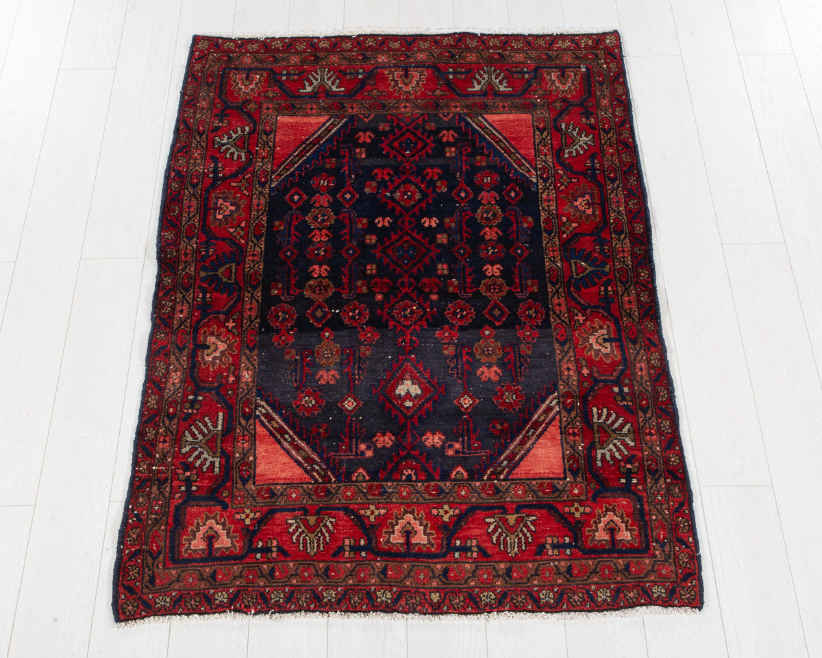 Antique Malayer Alamdar rug SKU 5885