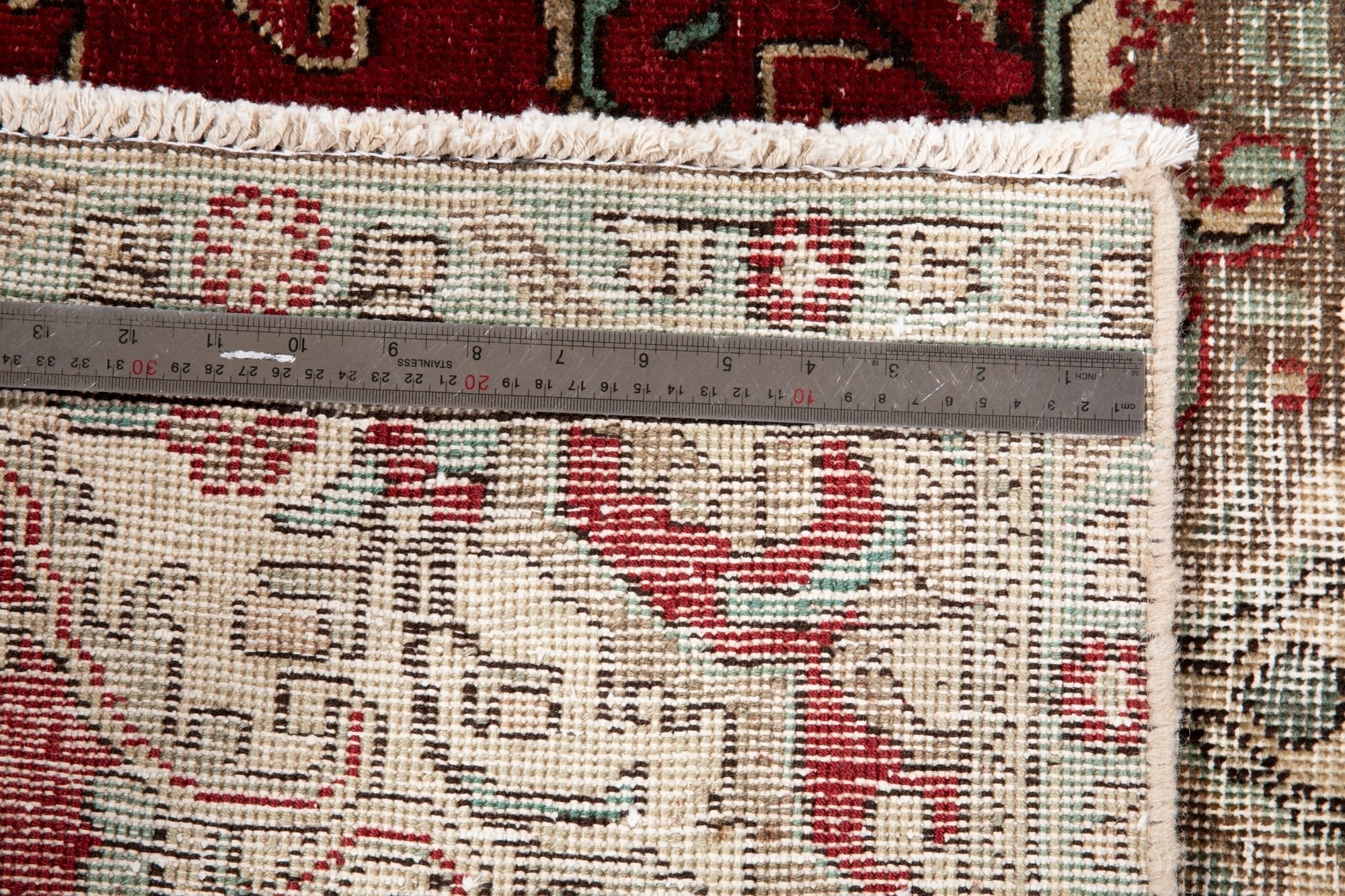 Hand-Knotted Vintage Wool Area Rug – 7' 10" x 4' 11" (240 × 150 cm) - Yasi & Fara
