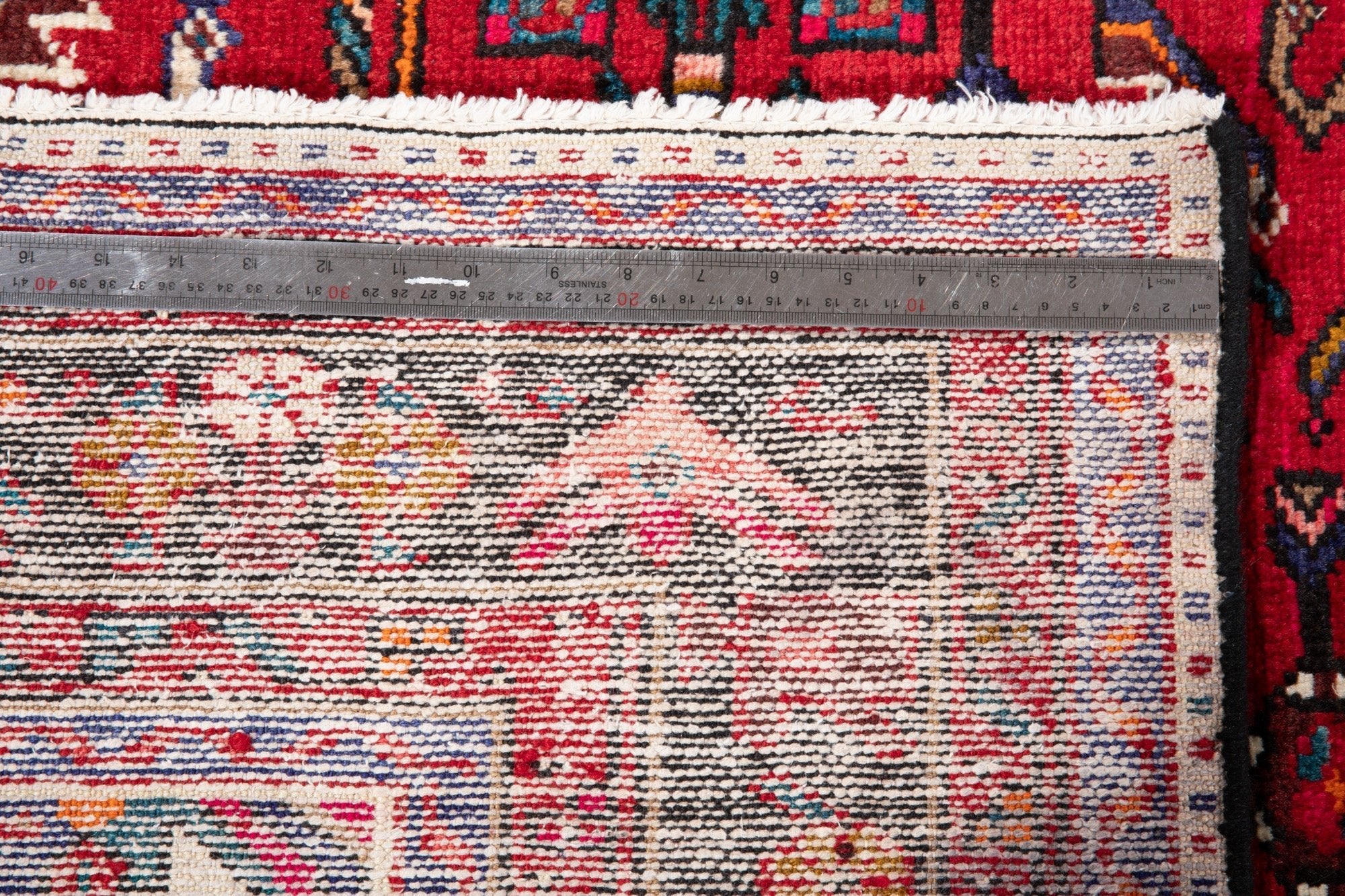 Hand-Knotted Vintage Wool Area Rug – 10' 10" x 5' 3" (330 x 161 cm) - Yasi & Fara