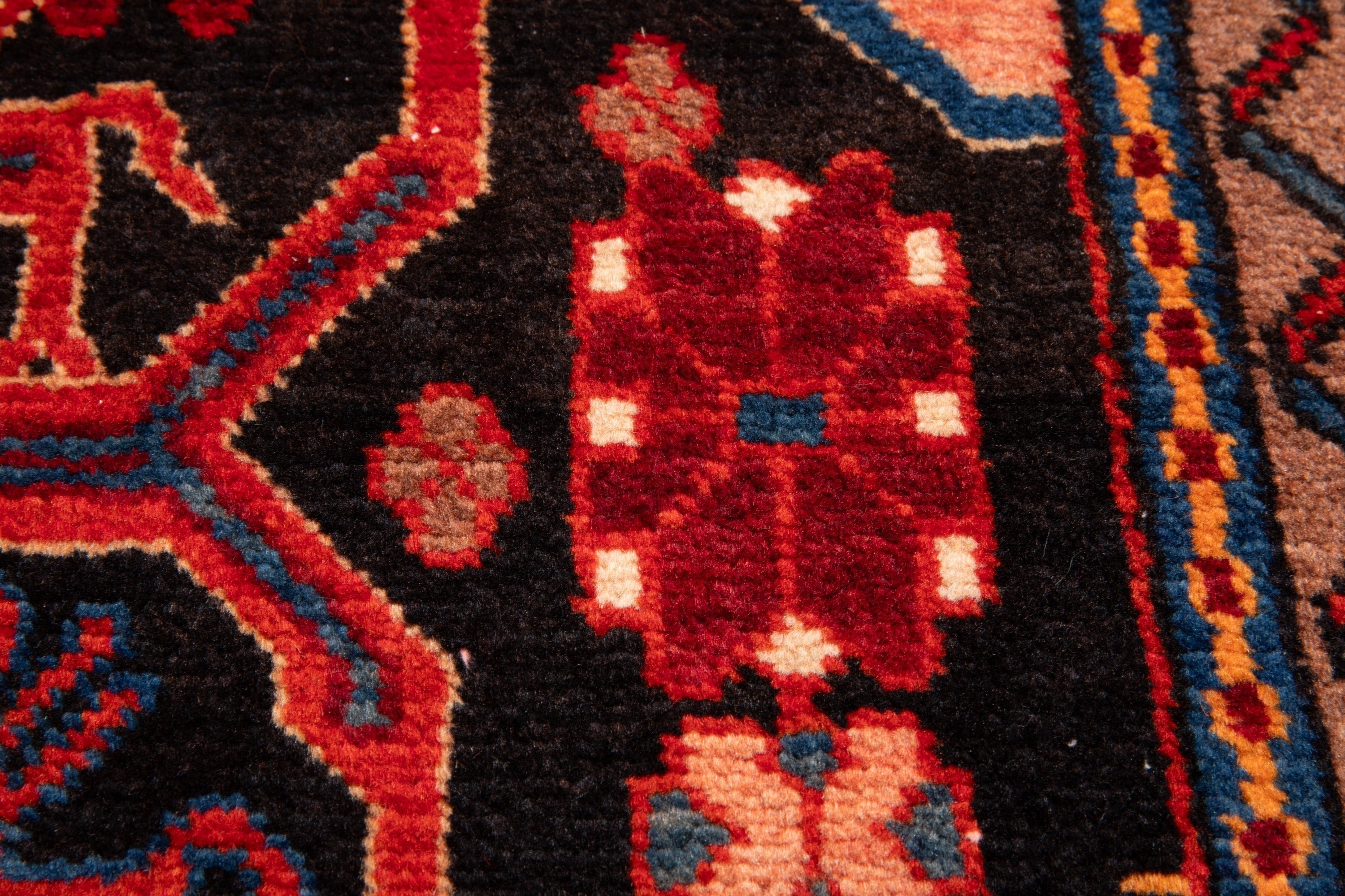 Hand-Knotted Vintage Wool Area Rug – 9' 9" x 5' 3" (298 x 160 cm) - Yasi & Fara