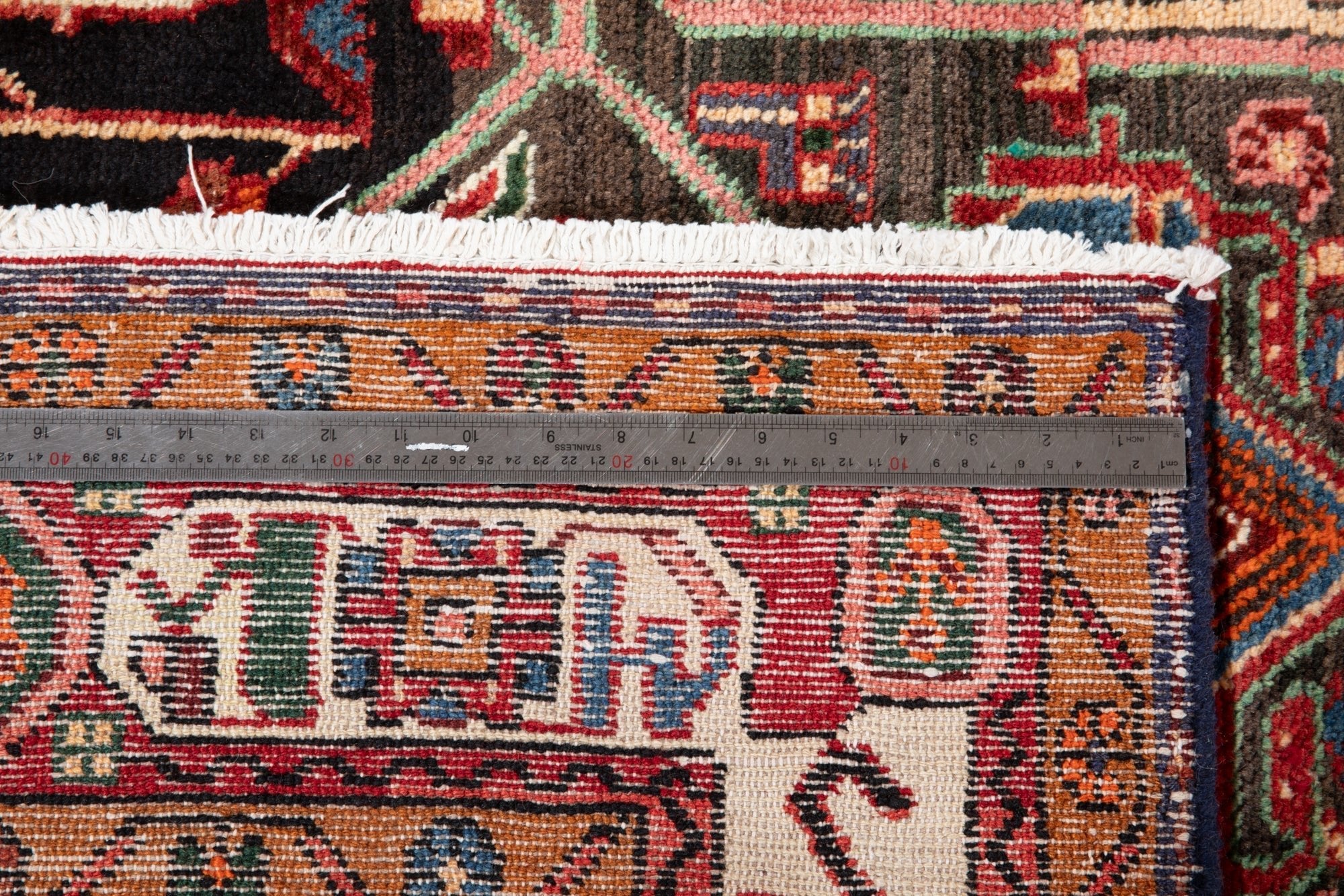 Hand-Knotted Vintage Wool Area Rug – 10' 4" x 5' 3" (315 × 160 cm) - Yasi & Fara