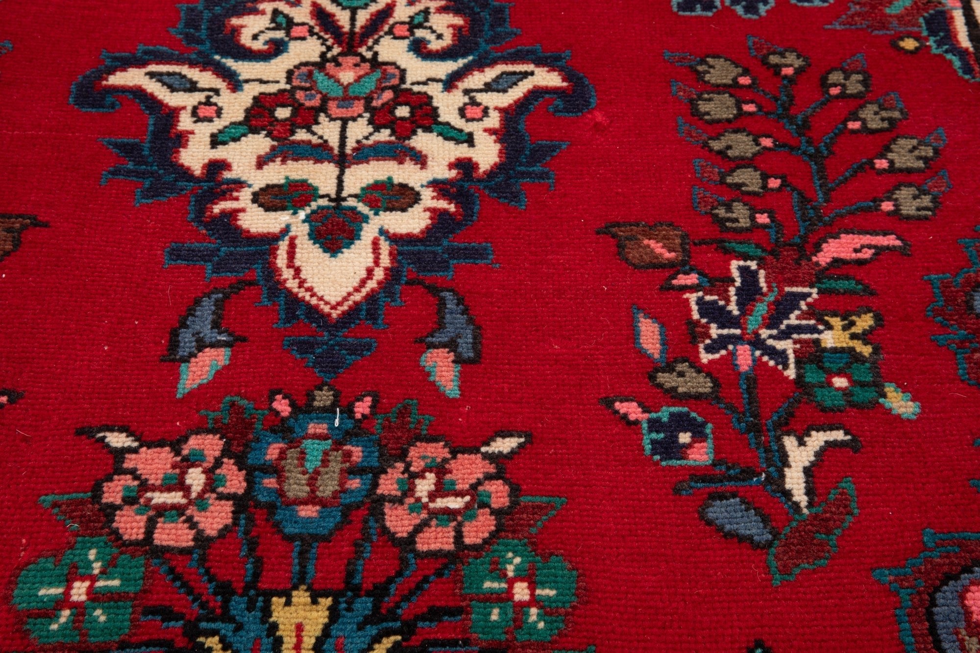 Hand-Knotted Vintage Wool Runner Rug – 9' 9" x 3' 4" (298 × 102 cm) - Yasi & Fara