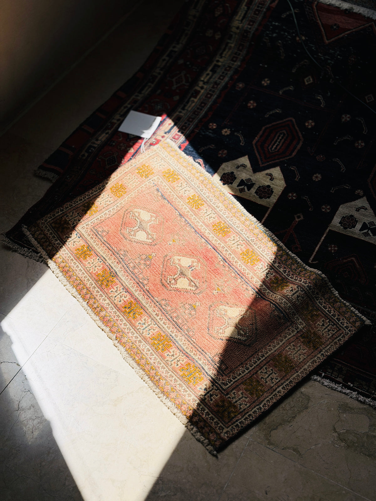 Small Antique Rust Red Rug – 2' 11" x 1' 10" (90 x 55 cm)