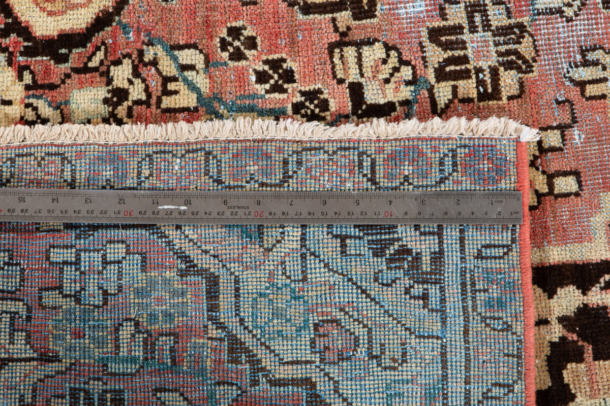 Small Antique Rust Red Rug – 5' 7" x 3' 1" (171 x 93 cm)