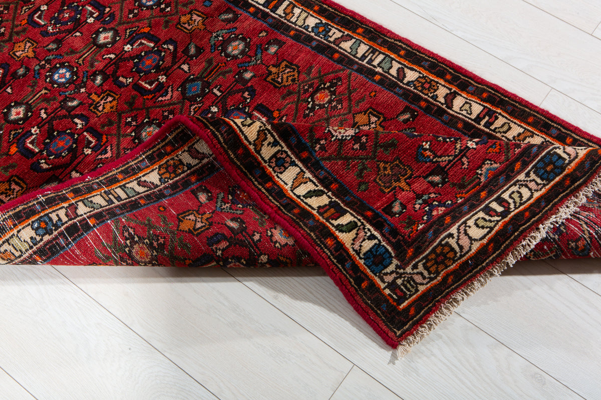 Vintage Red Rug – 6' 2" x 2' 7" (189 x 78 cm)