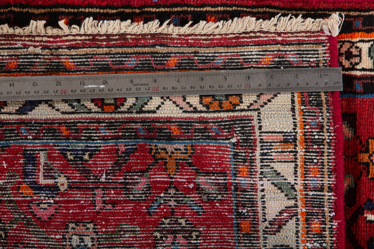 Vintage Red Rug – 6' 2" x 2' 7" (189 x 78 cm)