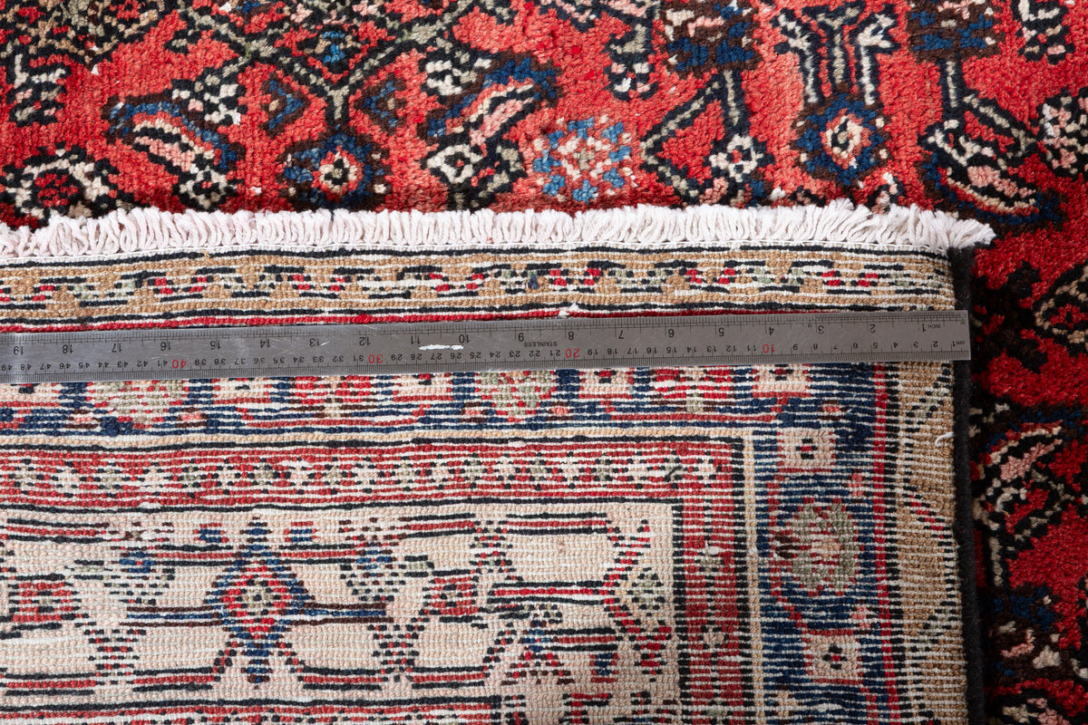 Vintage Red Geometric Rug – 11' 6" x 8' 4" (350 x 253 cm)