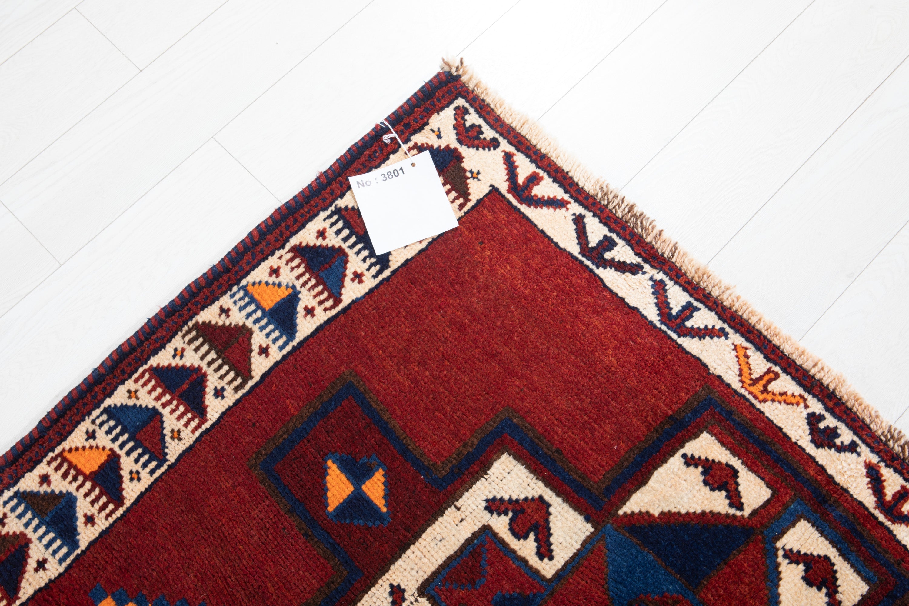 Hand-Knotted Vintage Wool Runner Rug – 14' 1" x 4' 9" (429 x 144 cm) - Yasi & Fara