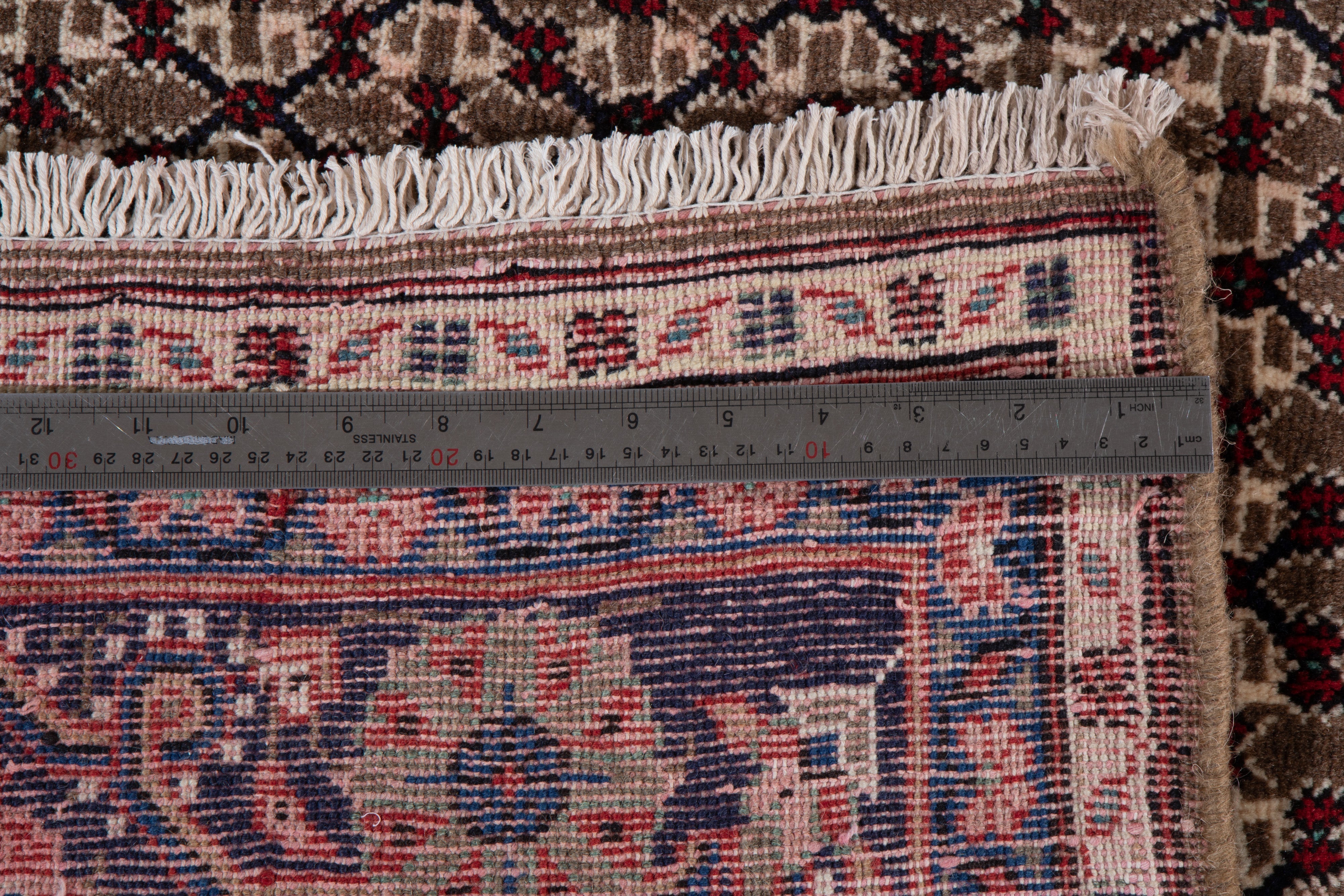 Hand-Knotted Vintage Wool Area Rug – 9' 10" x 5' 1" (300 x 155 cm) - Yasi & Fara