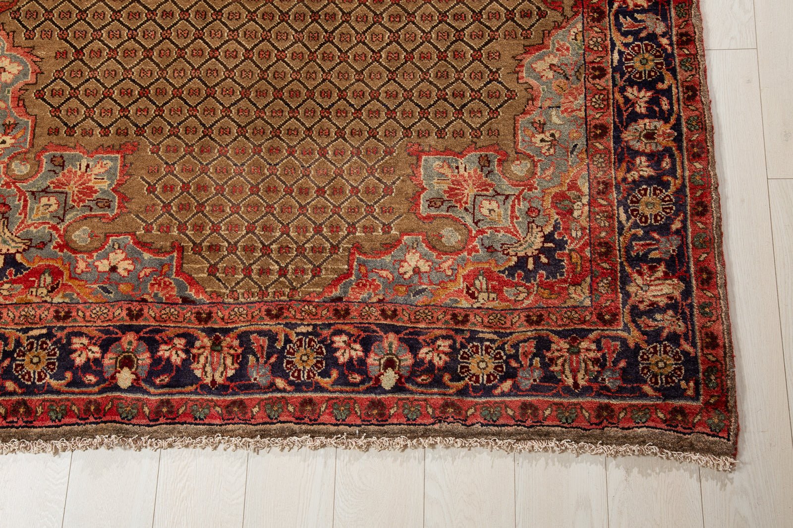 Hand-Knotted Vintage Wool Area Rug – 10' 2" x 5' 1" (310 x 156 cm) - Yasi & Fara