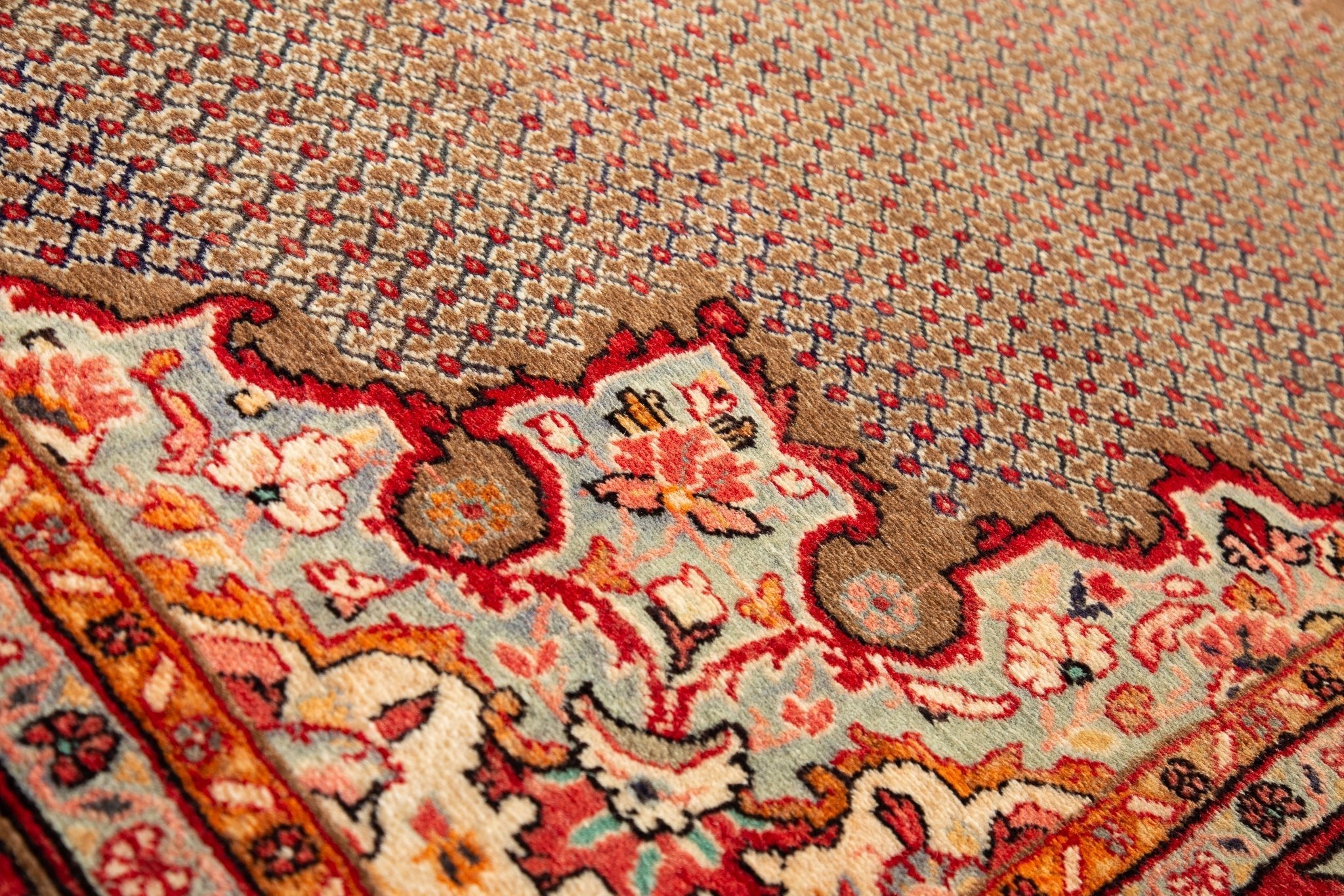 Hand-Knotted Vintage Wool Area Rug – 9' 9" x 5' 2" (298 x 157 cm) - Yasi & Fara