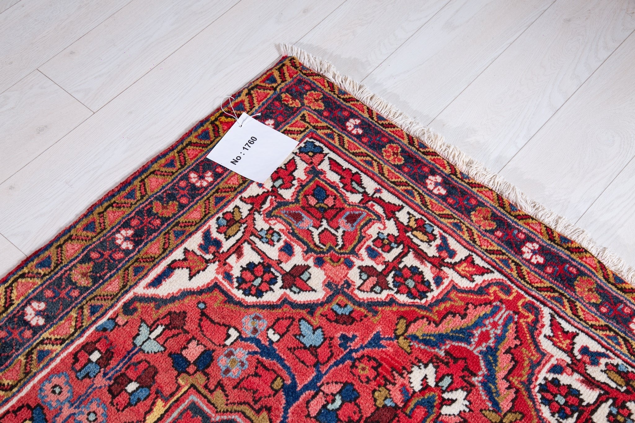 Hand-Knotted Vintage Wool Runner Rug – 10' 8" x 3' 10" (325 x 117 cm) - Yasi & Fara