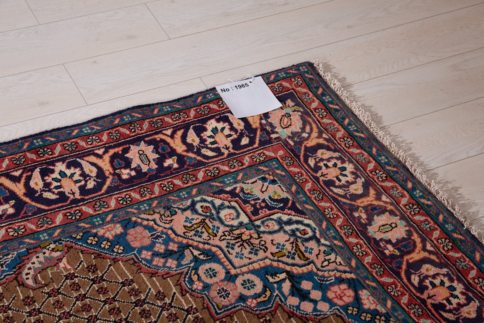 Hand-Knotted Vintage Wool Area Rug – 11' 1" x 5' 1" (338 x 154 cm) - Yasi & Fara