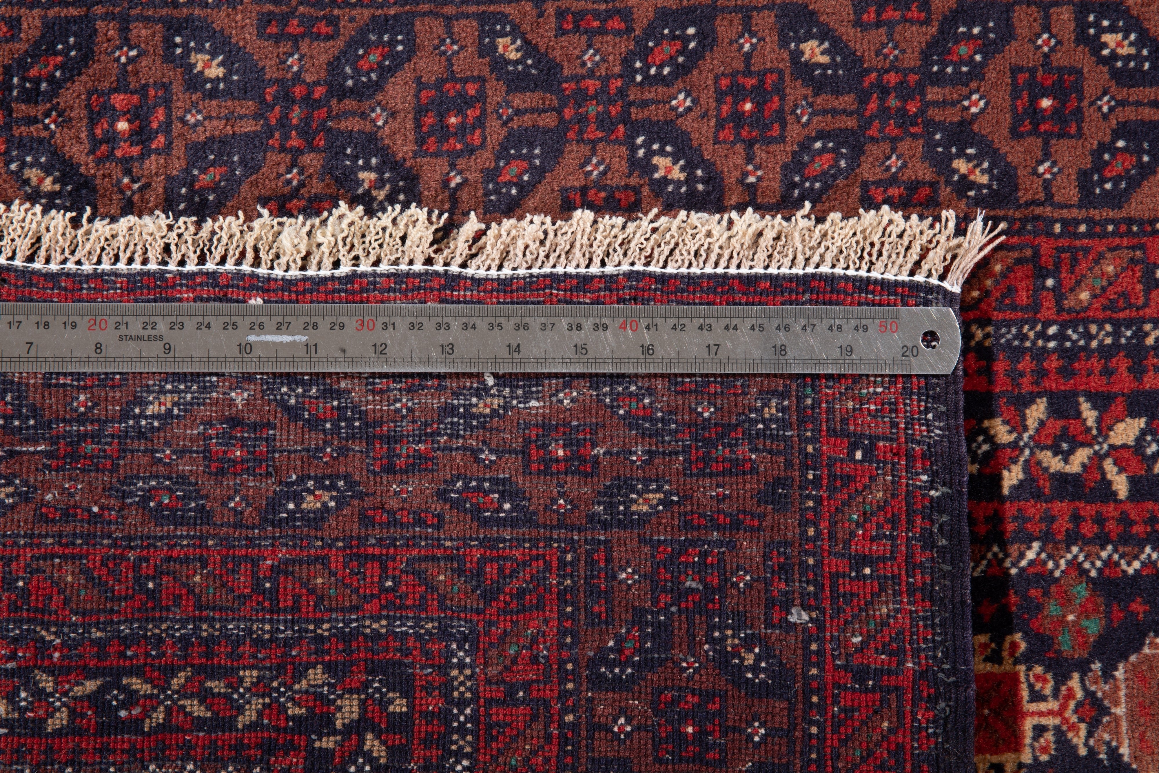 Hand-Knotted Vintage Wool Area Rug – 6' 2" x 3' 4" (188 x 103 cm) - Yasi & Fara