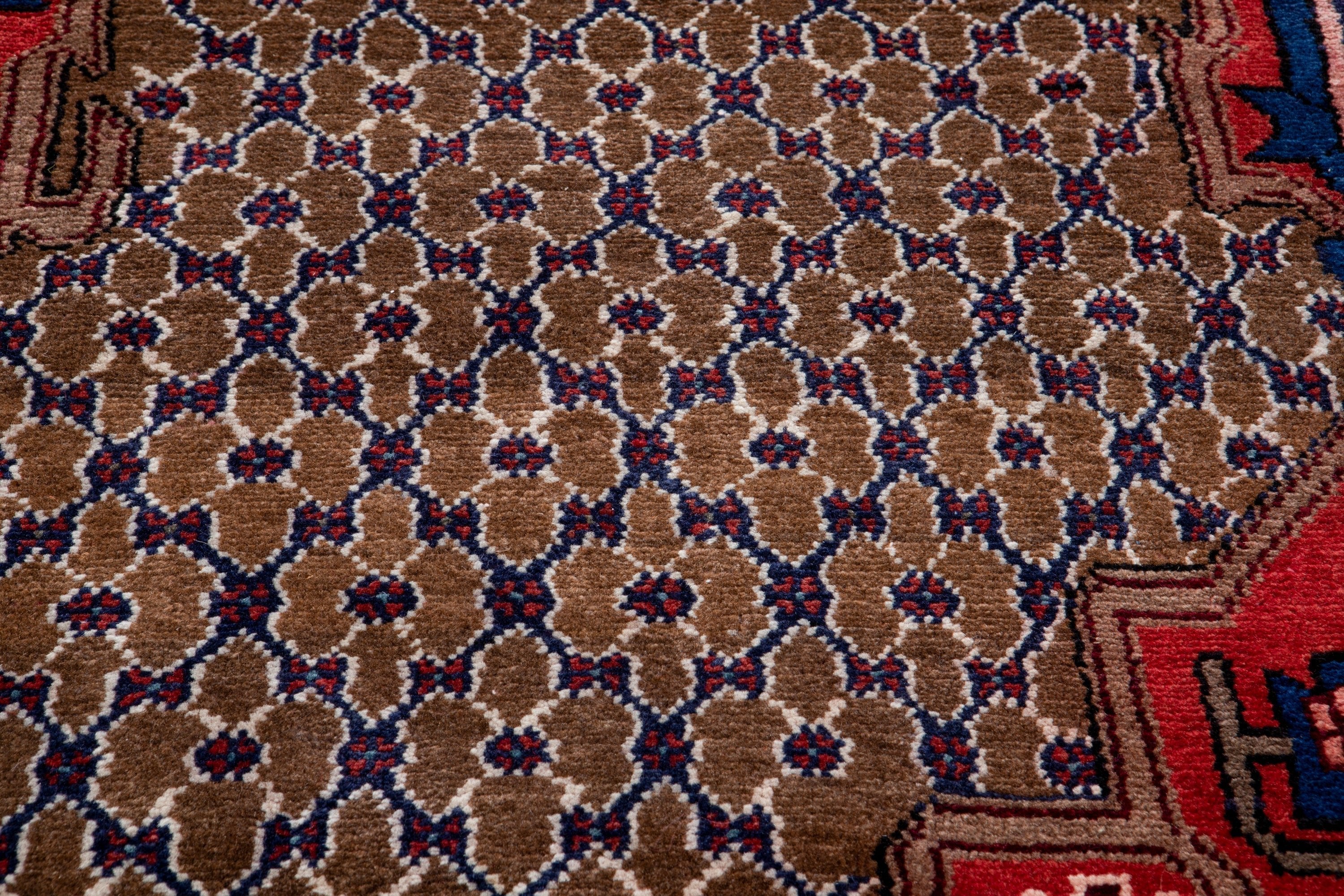 Hand-Knotted Vintage Wool Area Rug – 10' 7" x 5' 2" (323 x 157 cm) - Yasi & Fara