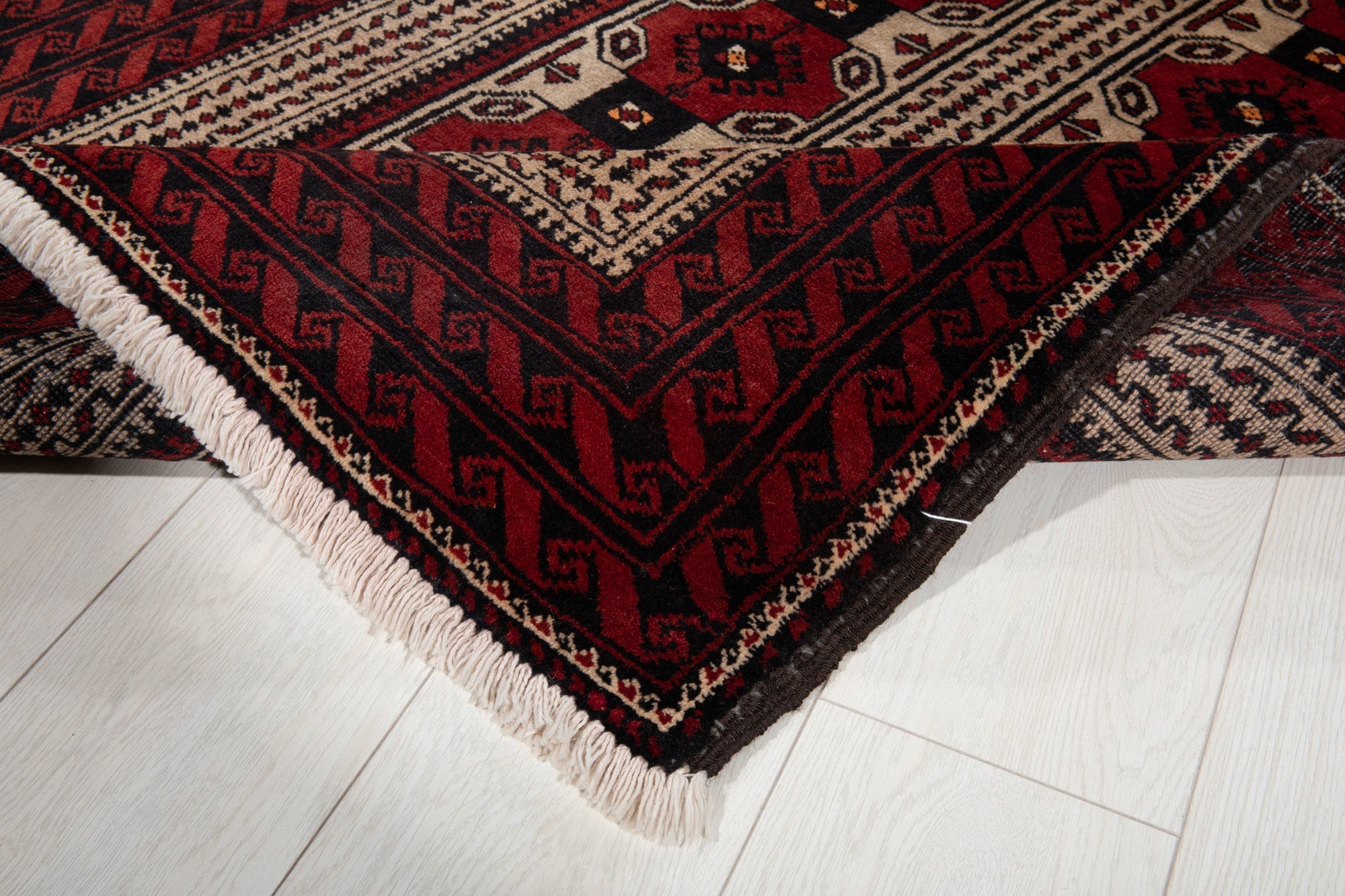 Hand-Knotted Vintage Wool Area Rug – 6' 3" x 3' 5' (191 x 104 cm) - Yasi & Fara