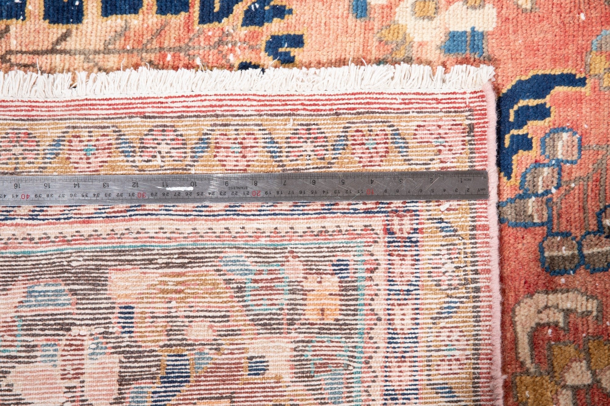 Hand-Knotted Vintage Large Wool Area Rug – 14' 4" x 10' 6" (437 x 319 cm) - Yasi & Fara