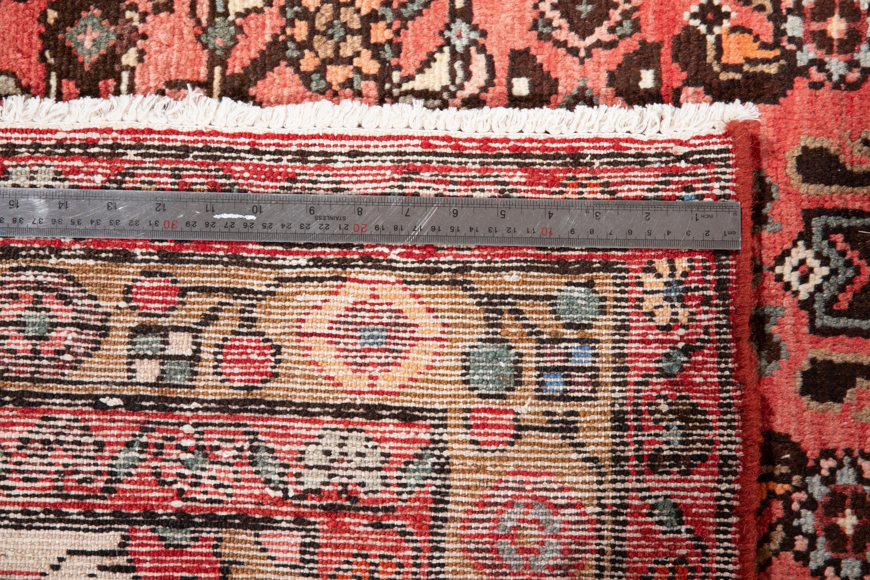 Hand-Knotted Vintage Wool Area Rug – 10' 8" x 5' 1" (324 x 154 cm) - Yasi & Fara