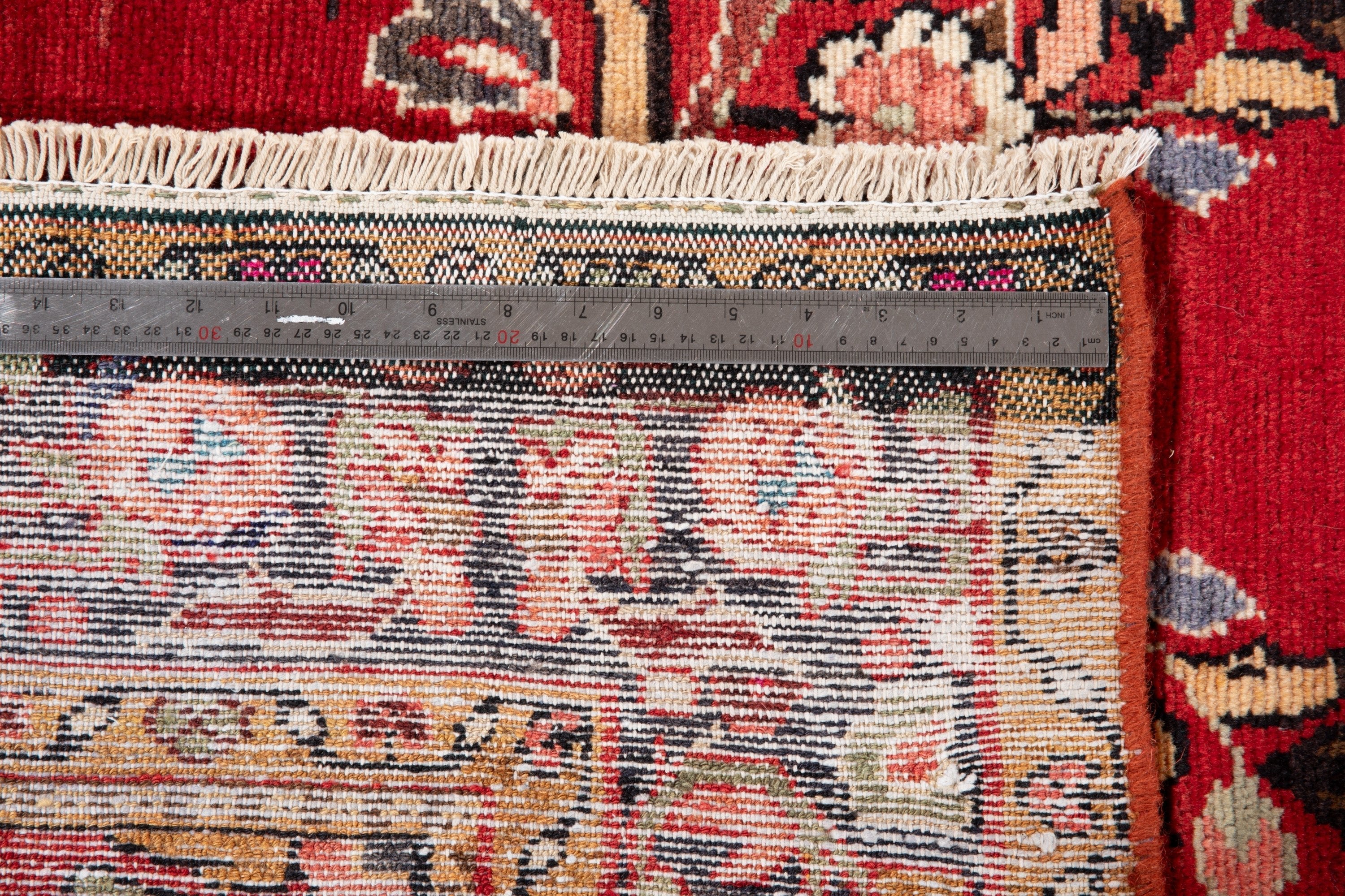 Hand-Knotted Vintage Wool Area Rug – 9' 10" x 5' 2" (300 x 157 cm) - Yasi & Fara