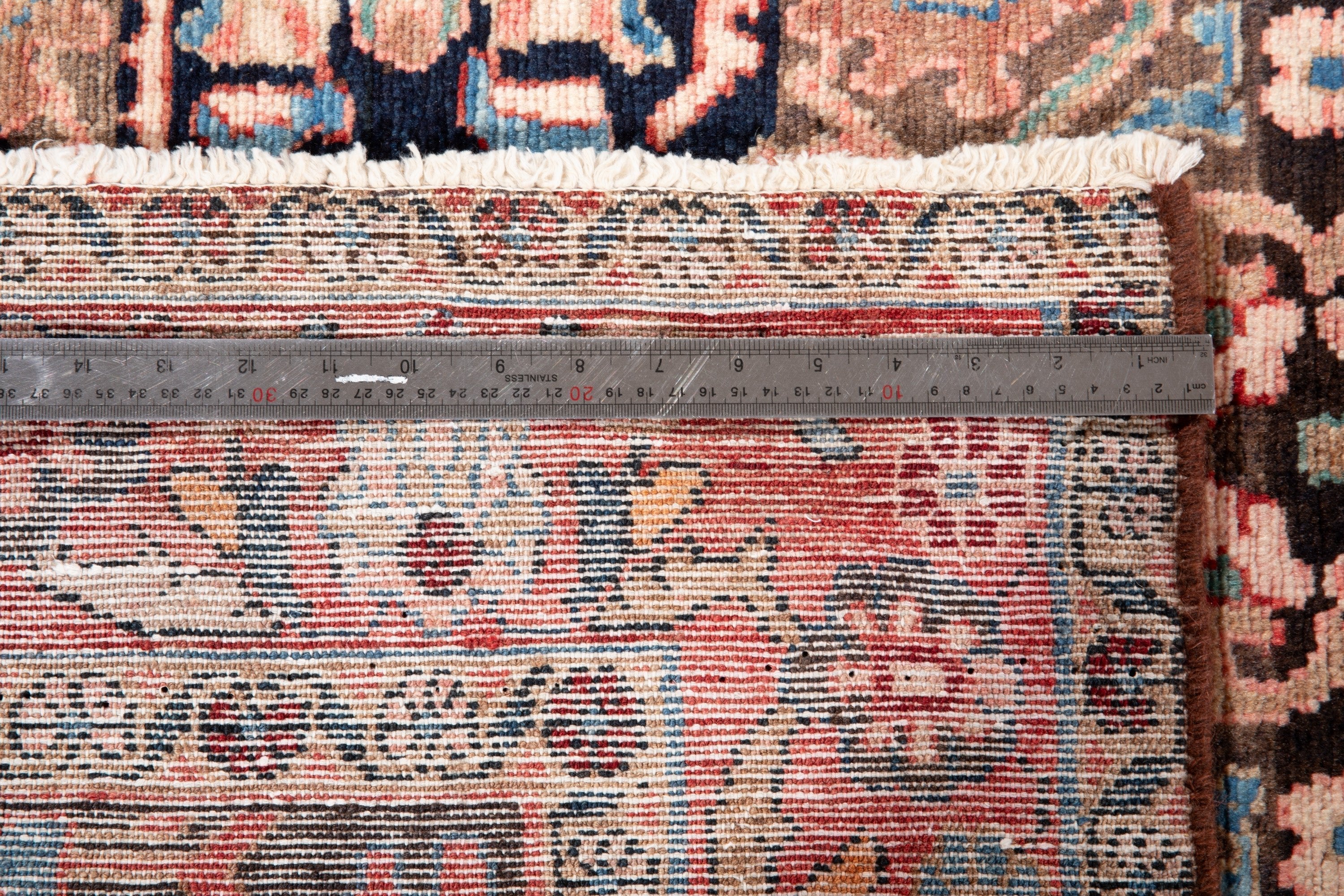 Hand-Knotted Vintage Wool Area Rug – 10' 4" x 5' 5" (315 x 165 cm) - Yasi & Fara