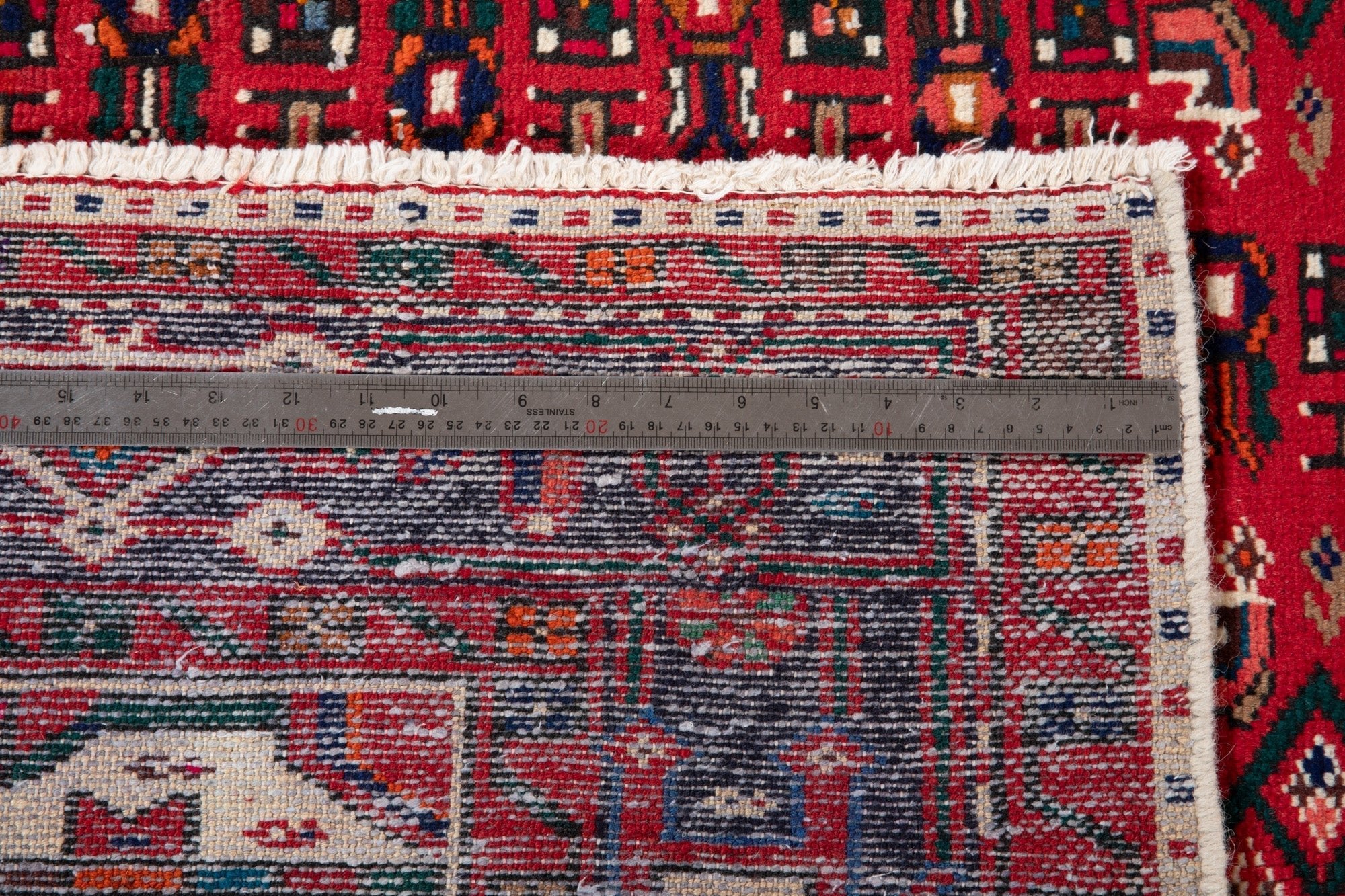 Hand-Knotted Vintage Wool Area Rug – 10' 4" x 5' 3" (314 × 159 cm) - Yasi & Fara