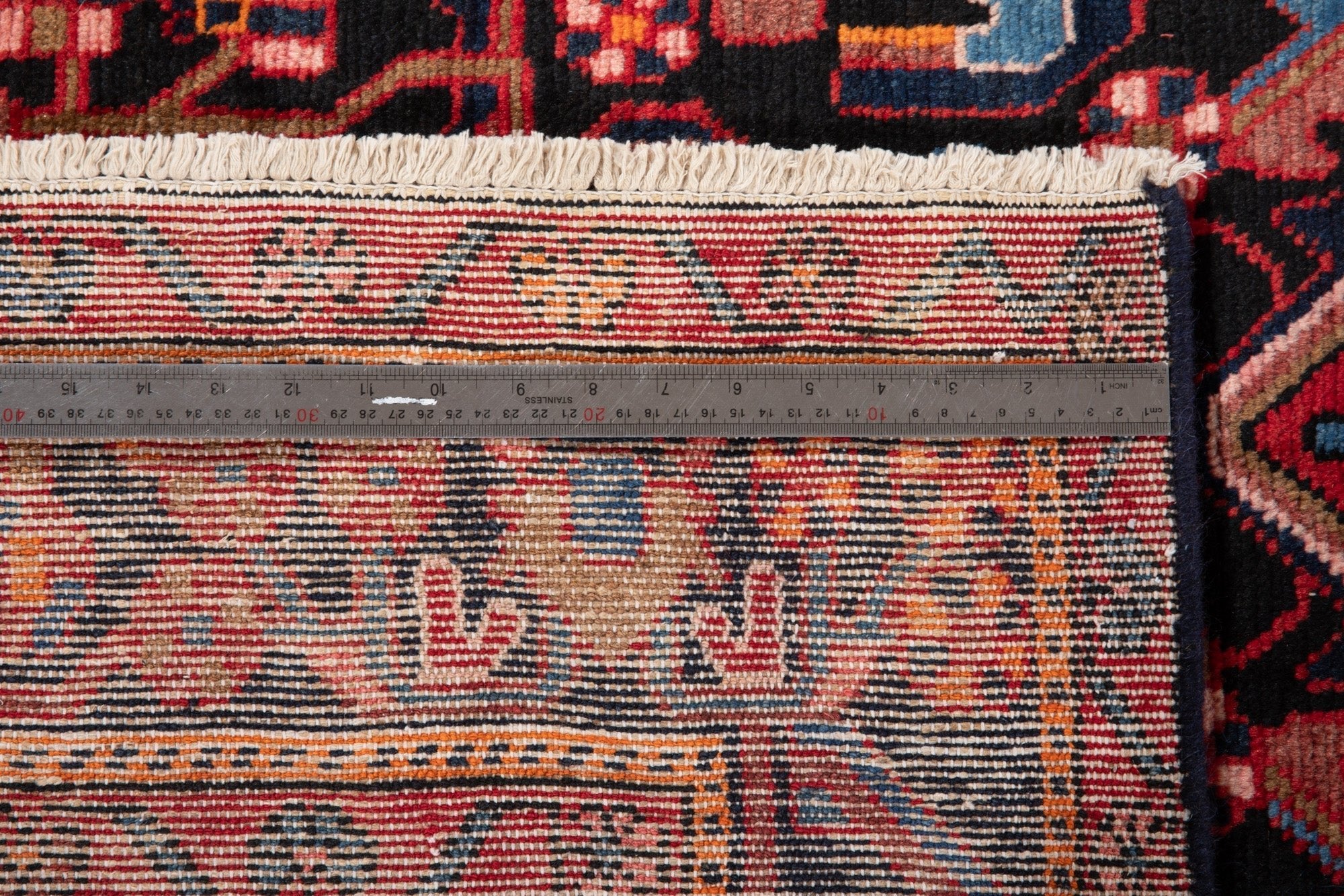 Hand-Knotted Vintage Wool Area Rug – 10' 1" x 5' 1" (307 × 155 cm) - Yasi & Fara
