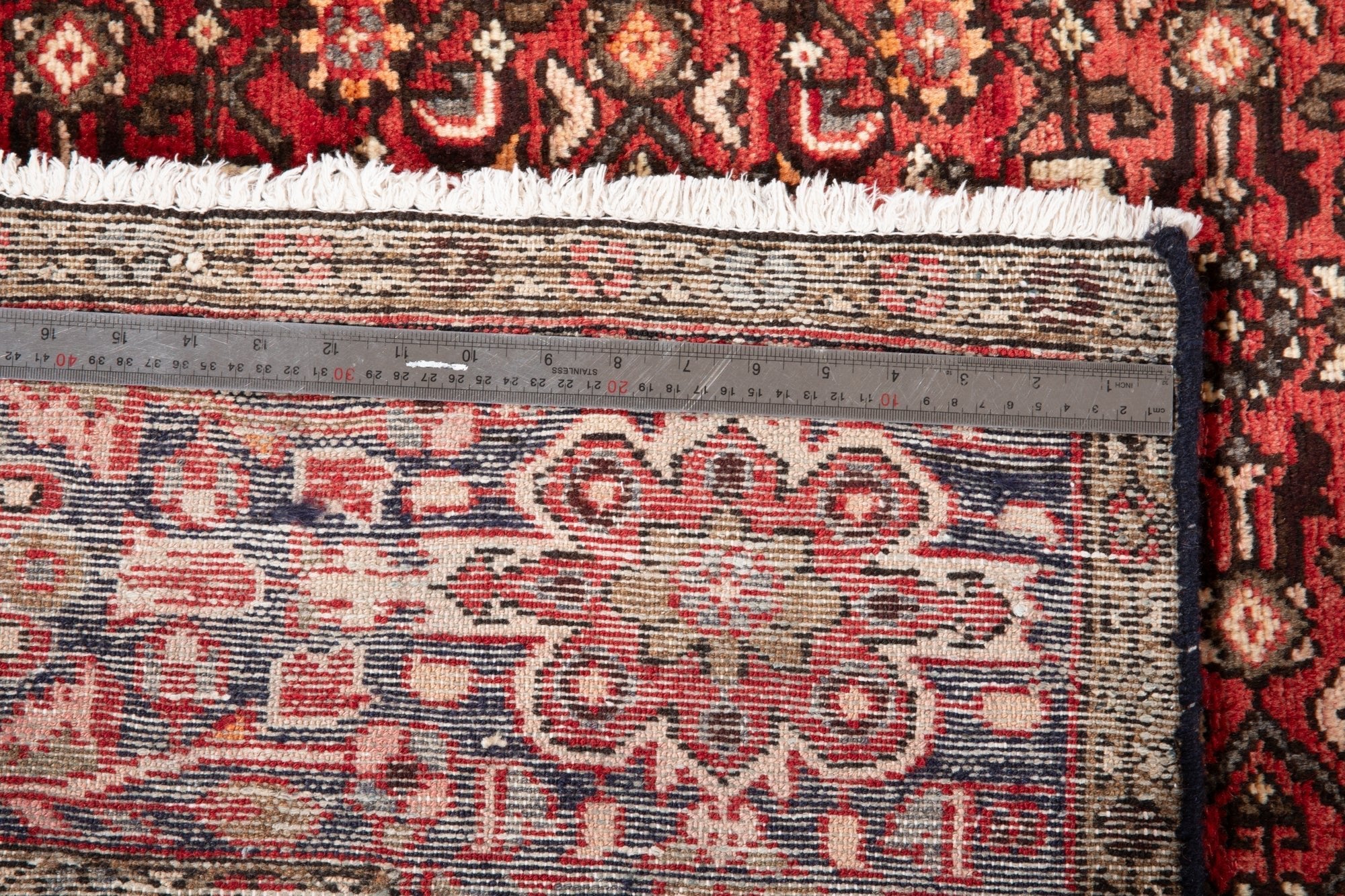 Hand-Knotted Vintage Wool Area Rug – 10' x 5' 5" (305 × 165 cm) - Yasi & Fara