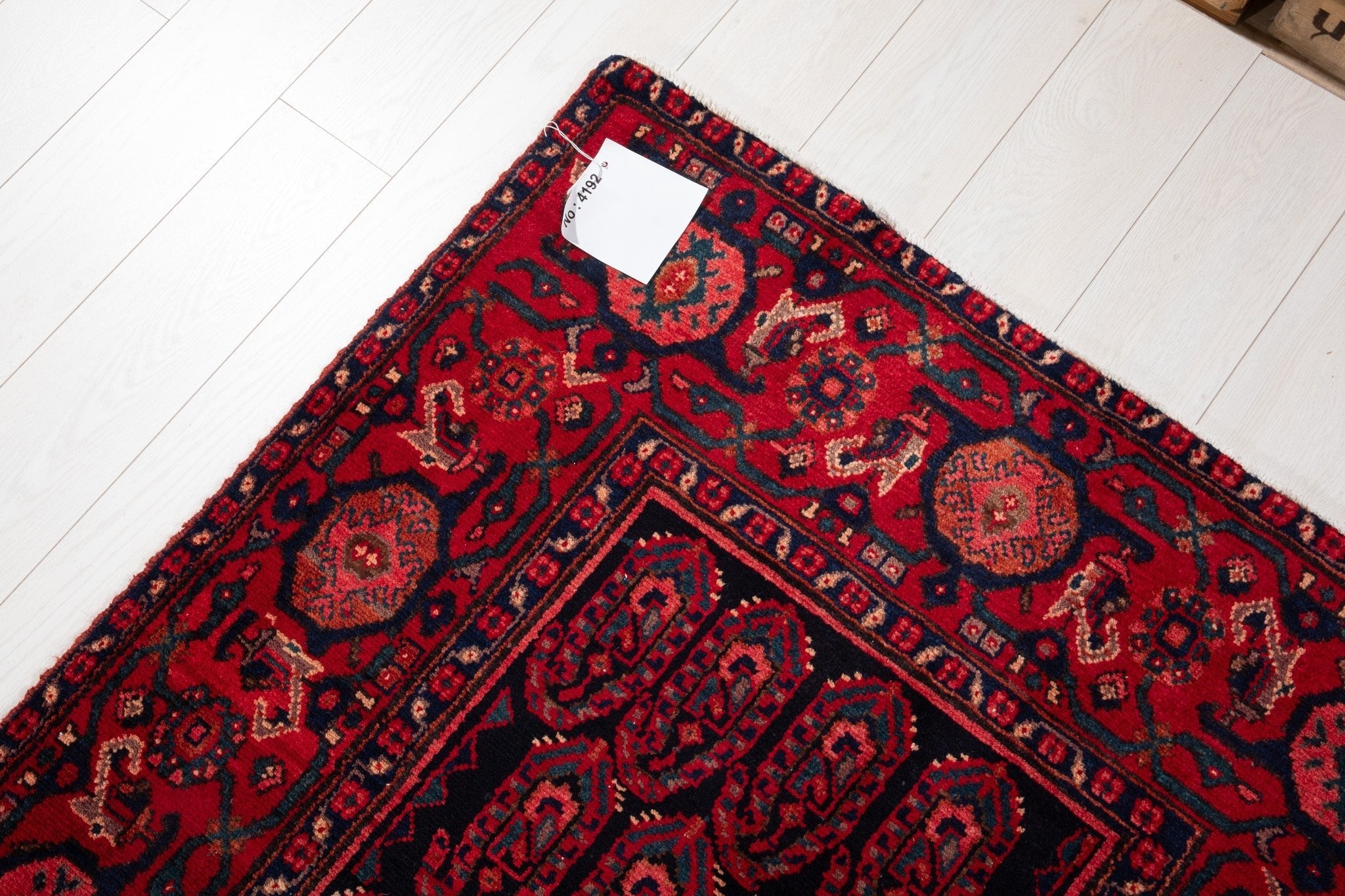 Hand-Knotted Vintage Wool Runner Rug – 16' 9" x 3' 7" (510 x 109 cm) - Yasi & Fara