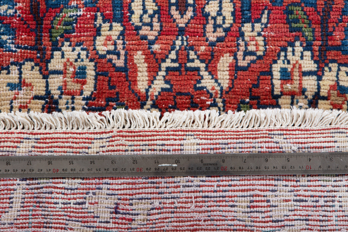Small Antique Red Rug – 4' 0" x 1' 8" (123 x 51 cm)