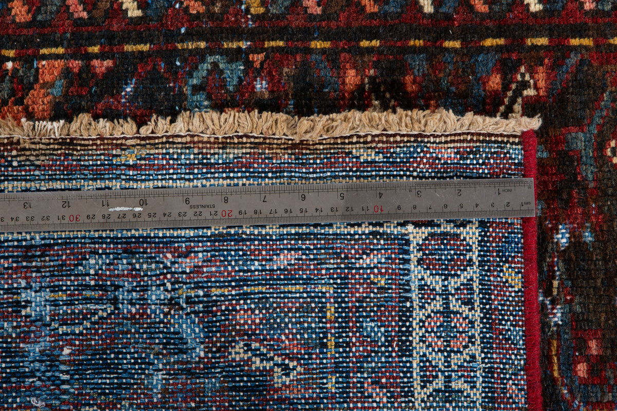 Small Antique Black Rug – 4' 7" x 3' 1" (139 x 95 cm)