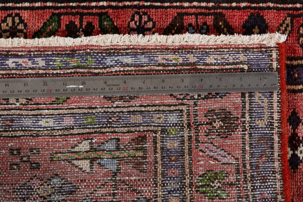Small Vintage Rust Red Rug – 5' 0" x 2' 9" (153 x 85 cm)