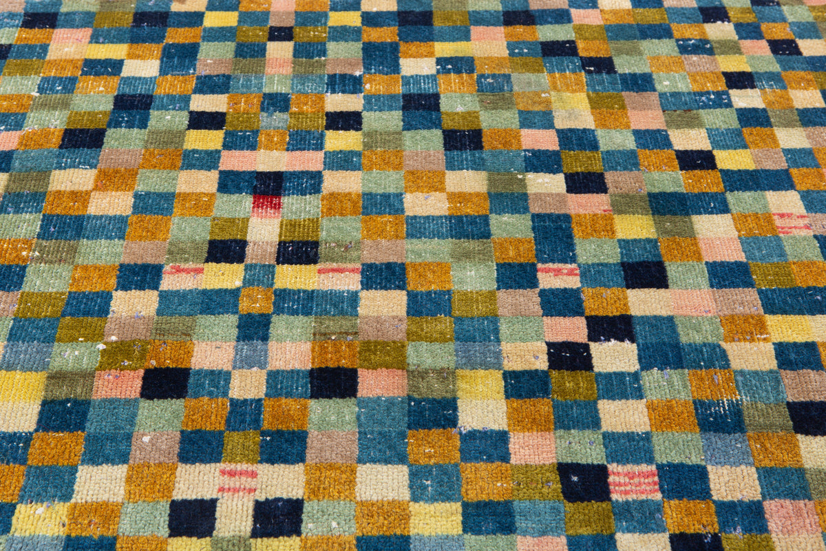 Mini Antique Multicolor Rug – 3' 1" x 1' 8" (93 x 52 cm)