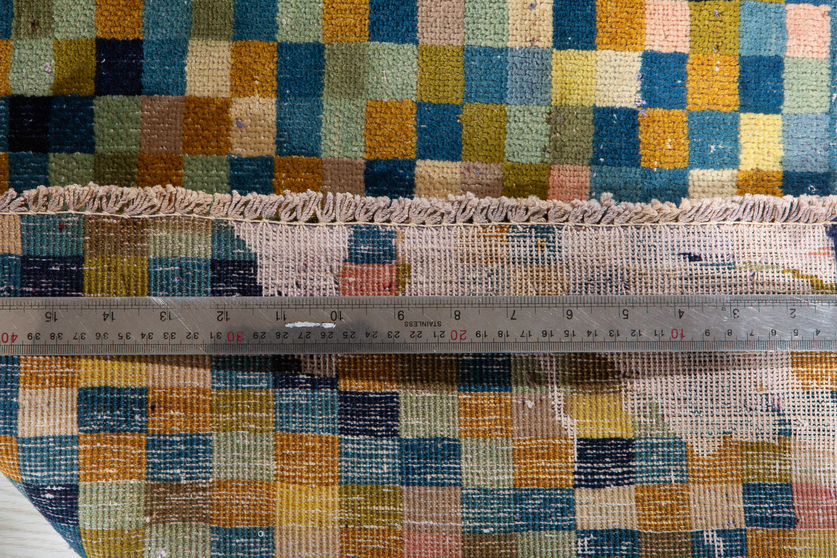 Mini Antique Multicolor Rug – 3' 1" x 1' 8" (93 x 52 cm)