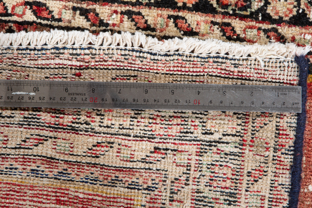 Small Antique Faded Red Rug – 2' 5" x 2' 2" (74 x 66 cm)