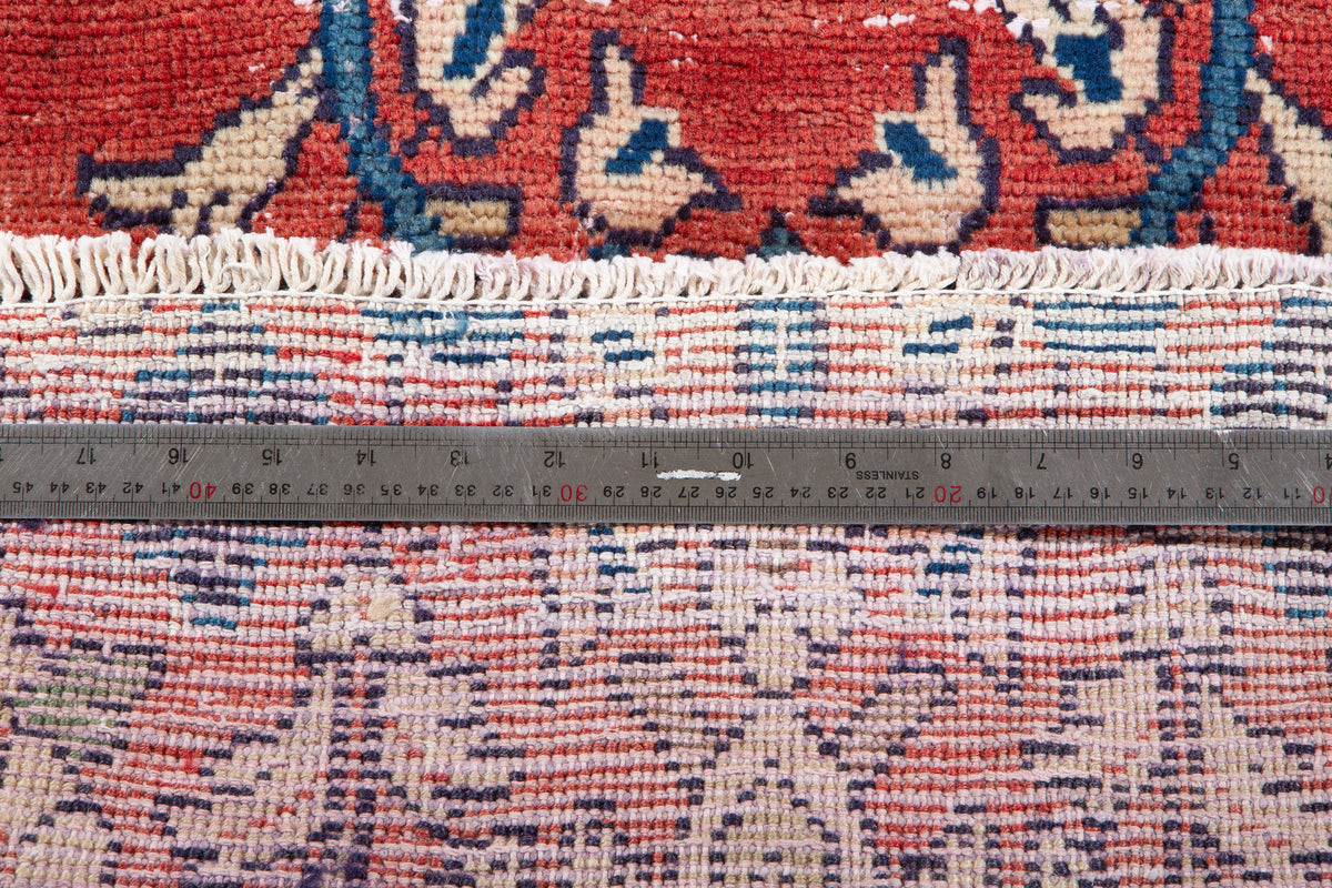 Small Antique Red Rug – 3' 1" x 1' 9" (95 x 54 cm)