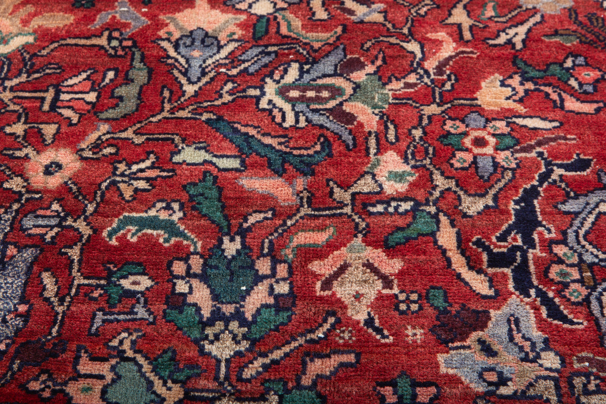 Small Antique Red Rug – 4' 1" x 2' 6" (125 x 77 cm)