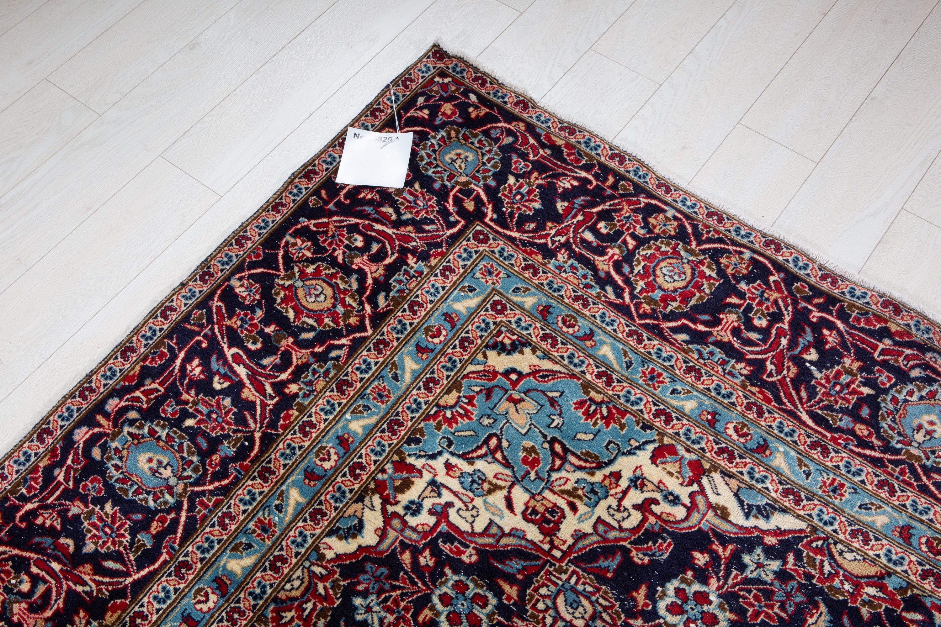 Vintage Red Floral Rug – 11' 10" x 9' 0" (360 x 274 cm)