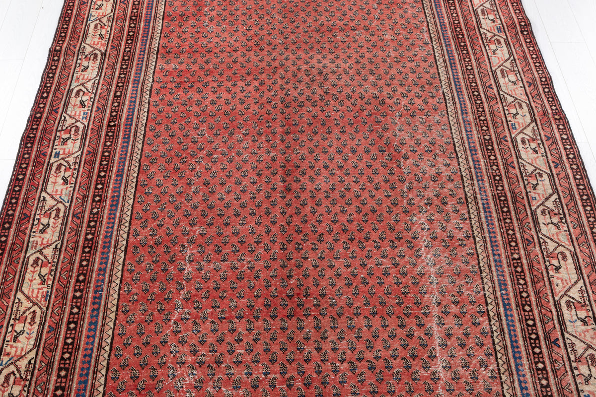 Vintage Red Allover Rug – 10' 0" x 6' 8" (305 x 203 cm)