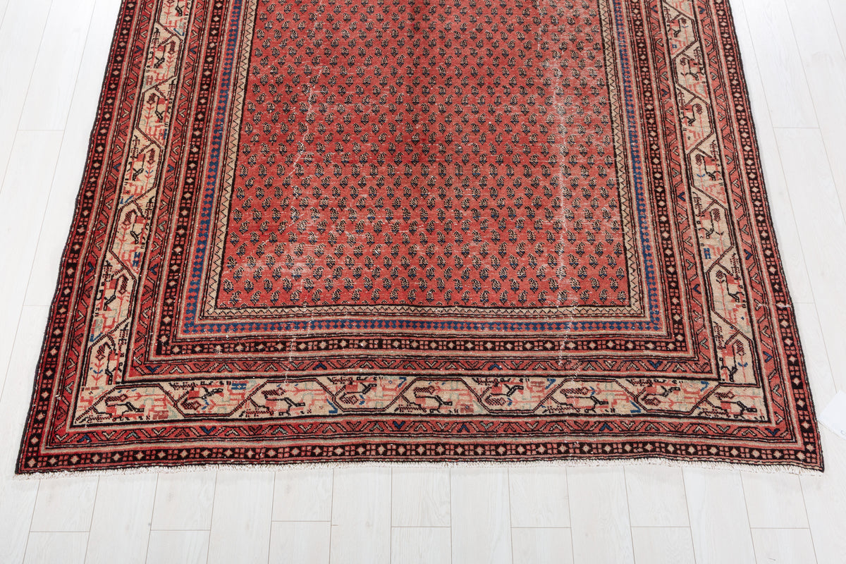 Vintage Red Allover Rug – 10' 0" x 6' 8" (305 x 203 cm)