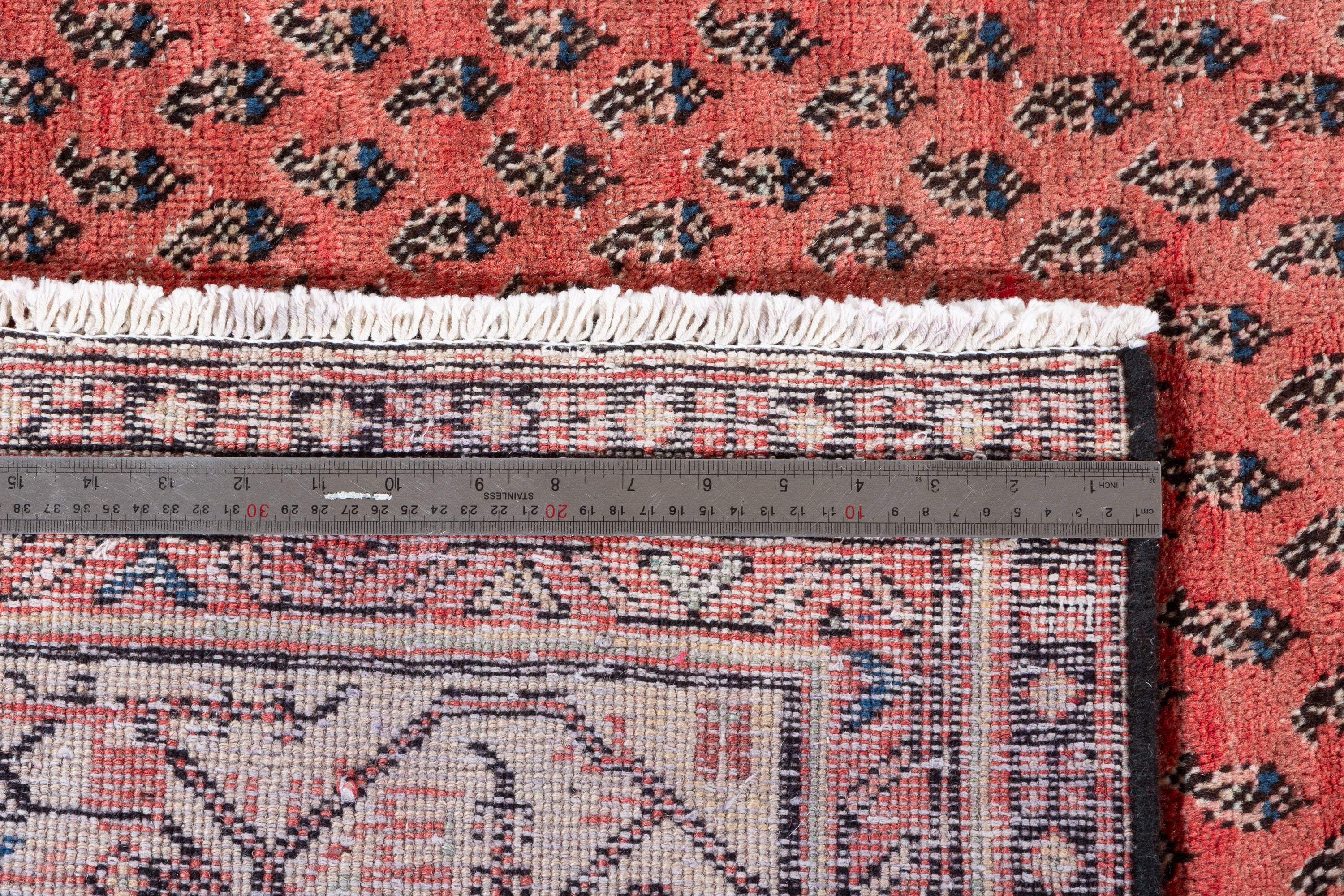 Vintage Red Allover Rug – 10' 0" x 6' 8" (305 x 203 cm)
