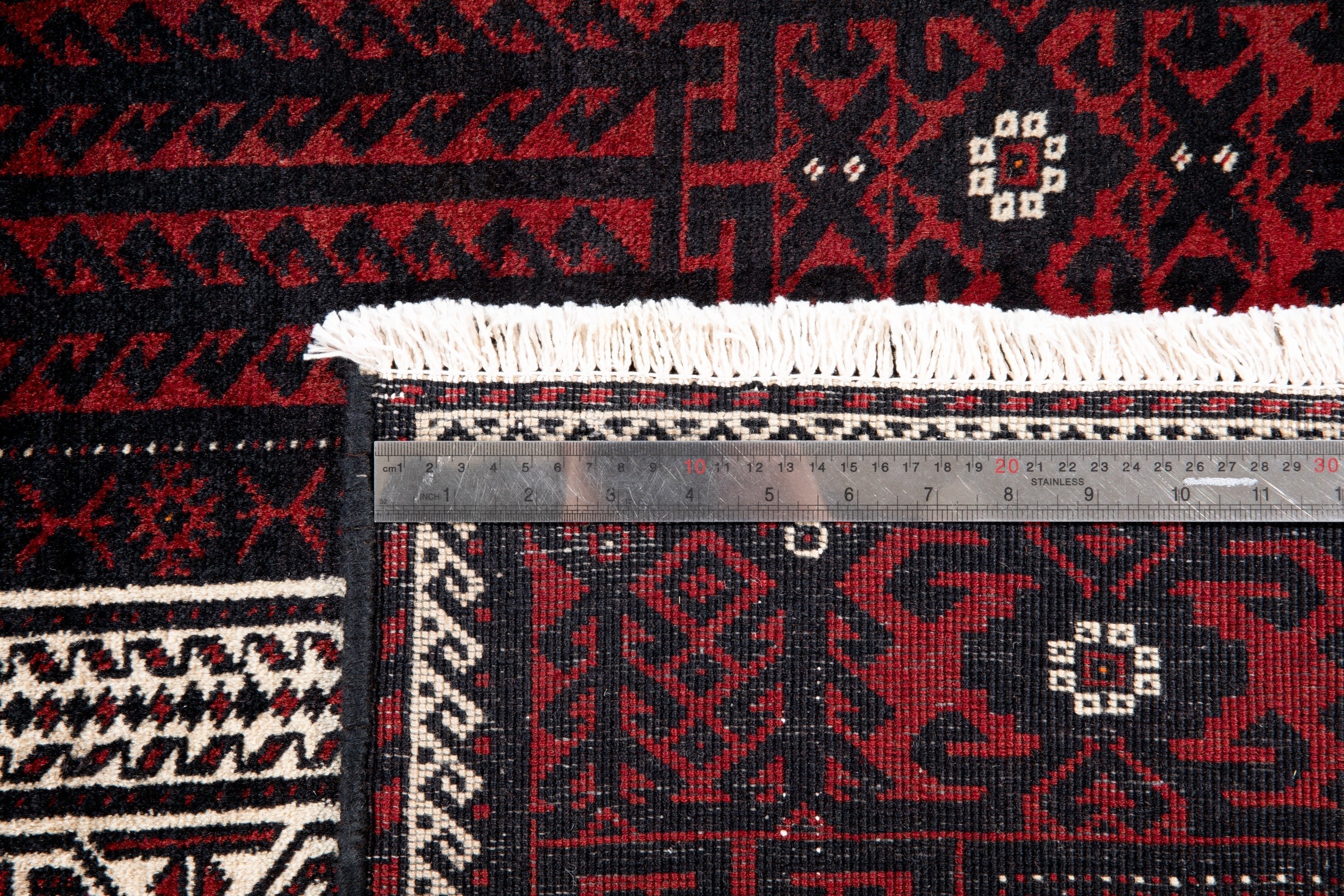 Hand-Knotted Vintage Wool Area Rug – 6' 5" x 3' 4" (195 x 102 cm) - Yasi & Fara