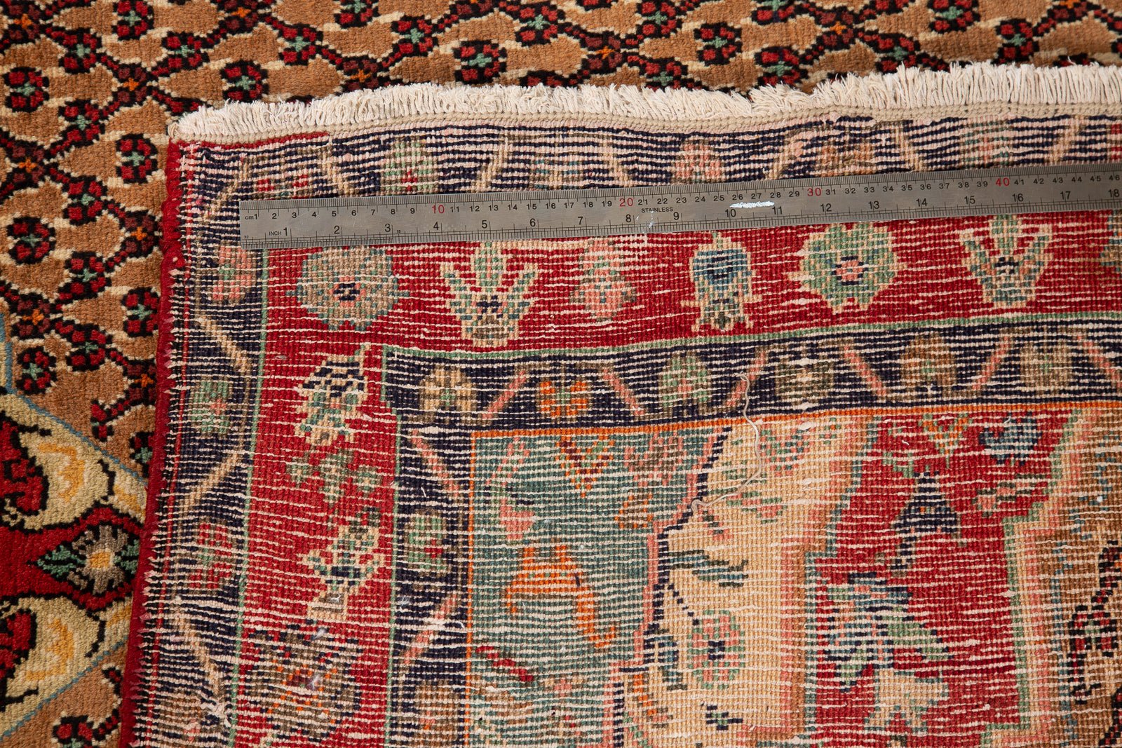 Hand-Knotted Vintage Wool Area Rug – 9' 5" x 5' 1" (287 x 154 cm) - Yasi & Fara