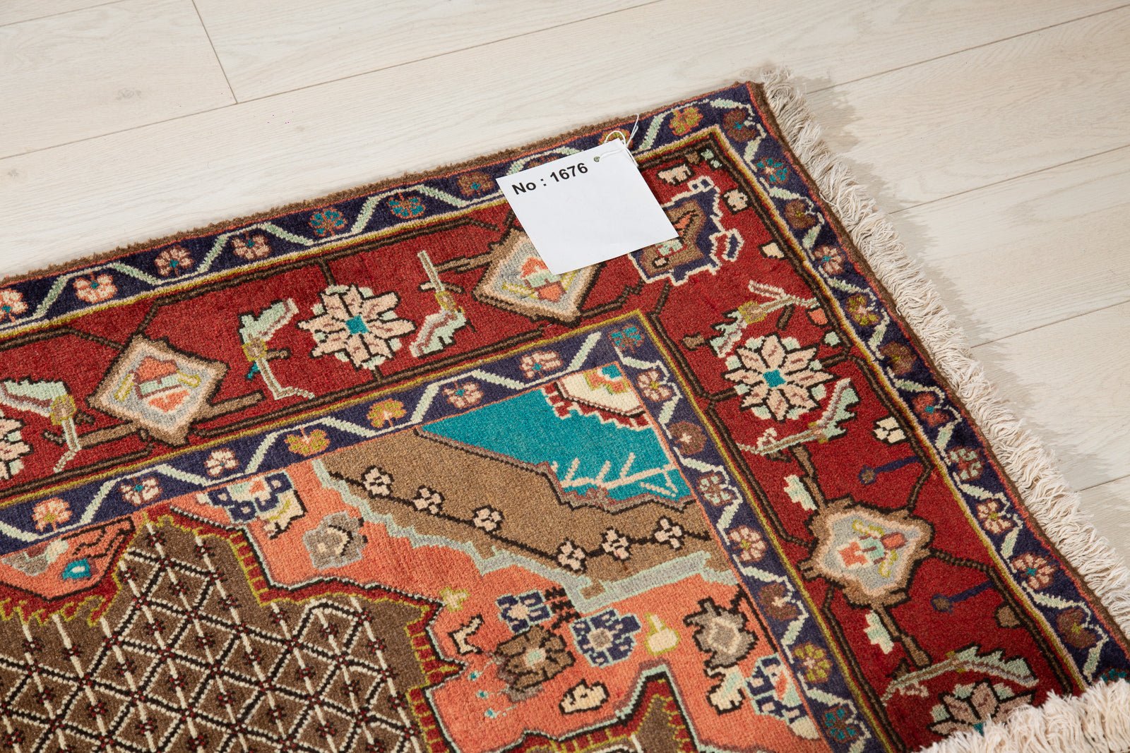 Hand-Knotted Vintage Wool Area Rug – 10' 6" x 4' 11" (320 x 151 cm) - Yasi & Fara