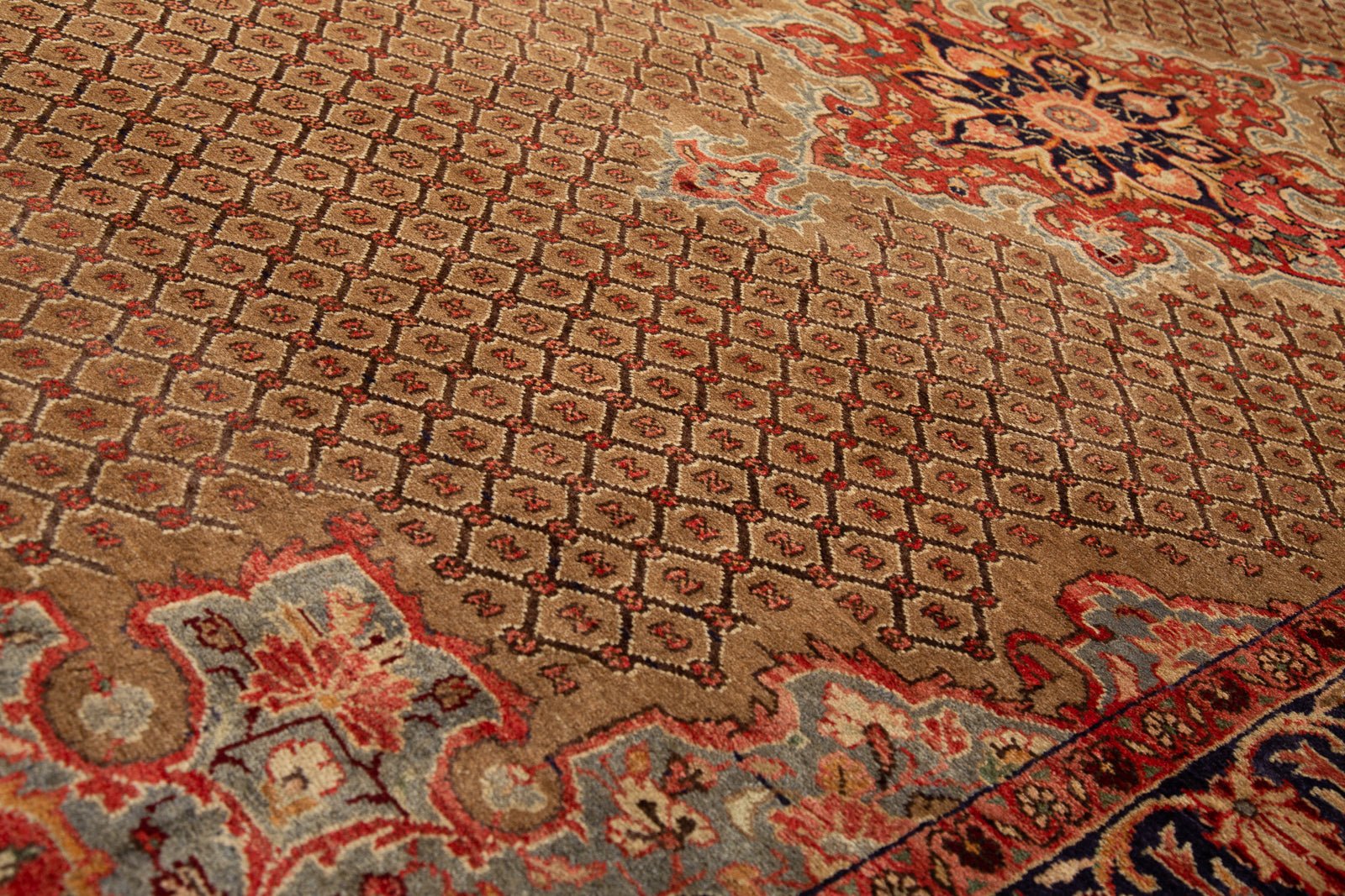 Hand-Knotted Vintage Wool Area Rug – 10' 2" x 5' 1" (310 x 156 cm) - Yasi & Fara