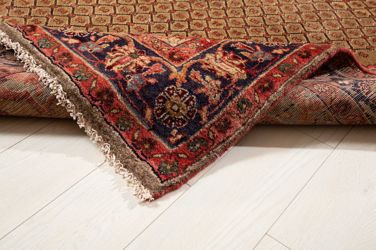 Hand-Knotted Vintage Wool Area Rug – 10' 2" x 5' 1" (310 x 156 cm) - Yasi & Fara