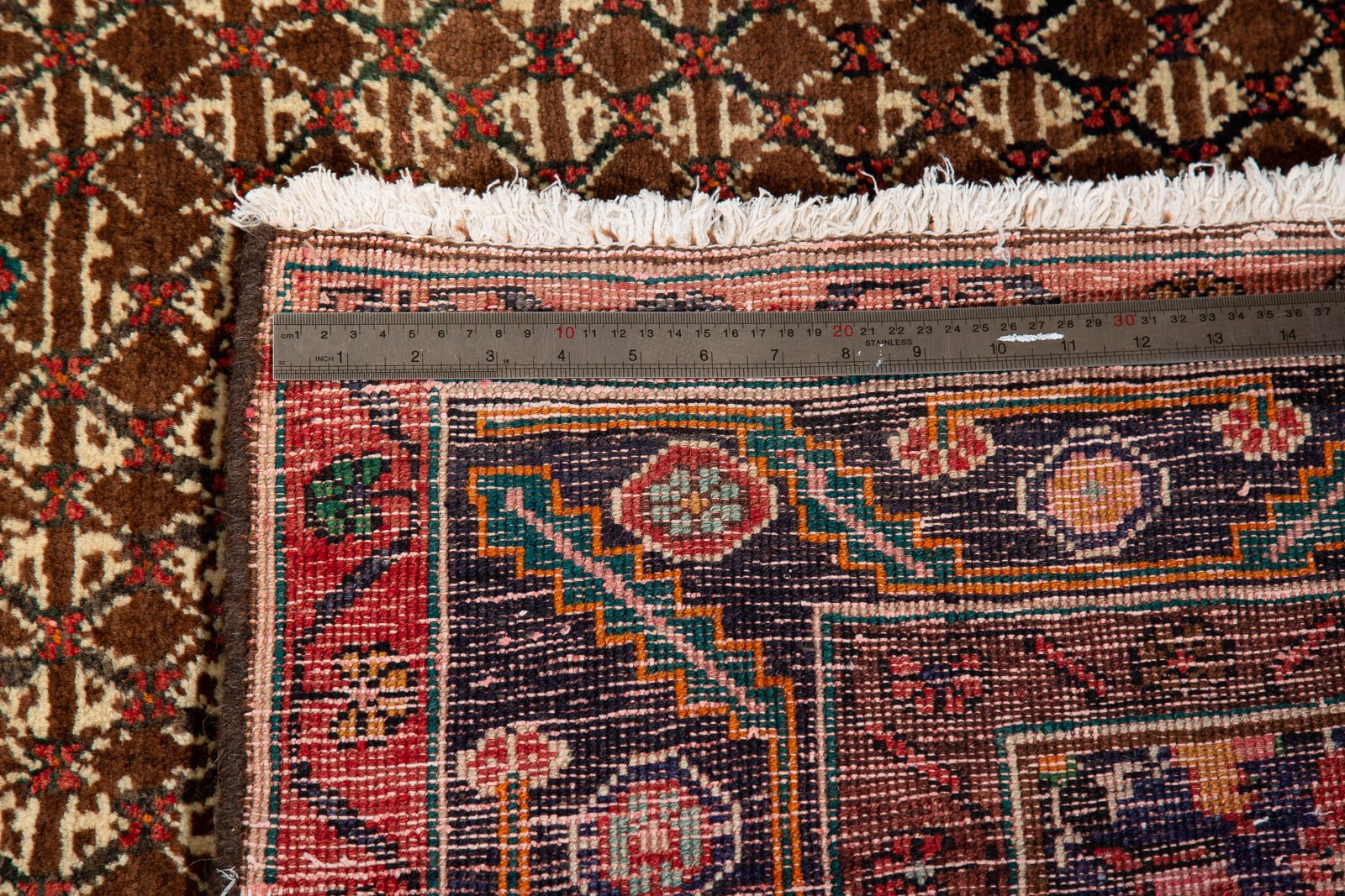 Hand-Knotted Vintage Wool Area Rug – 9' 5" x 5' (288 x 153 cm) - Yasi & Fara
