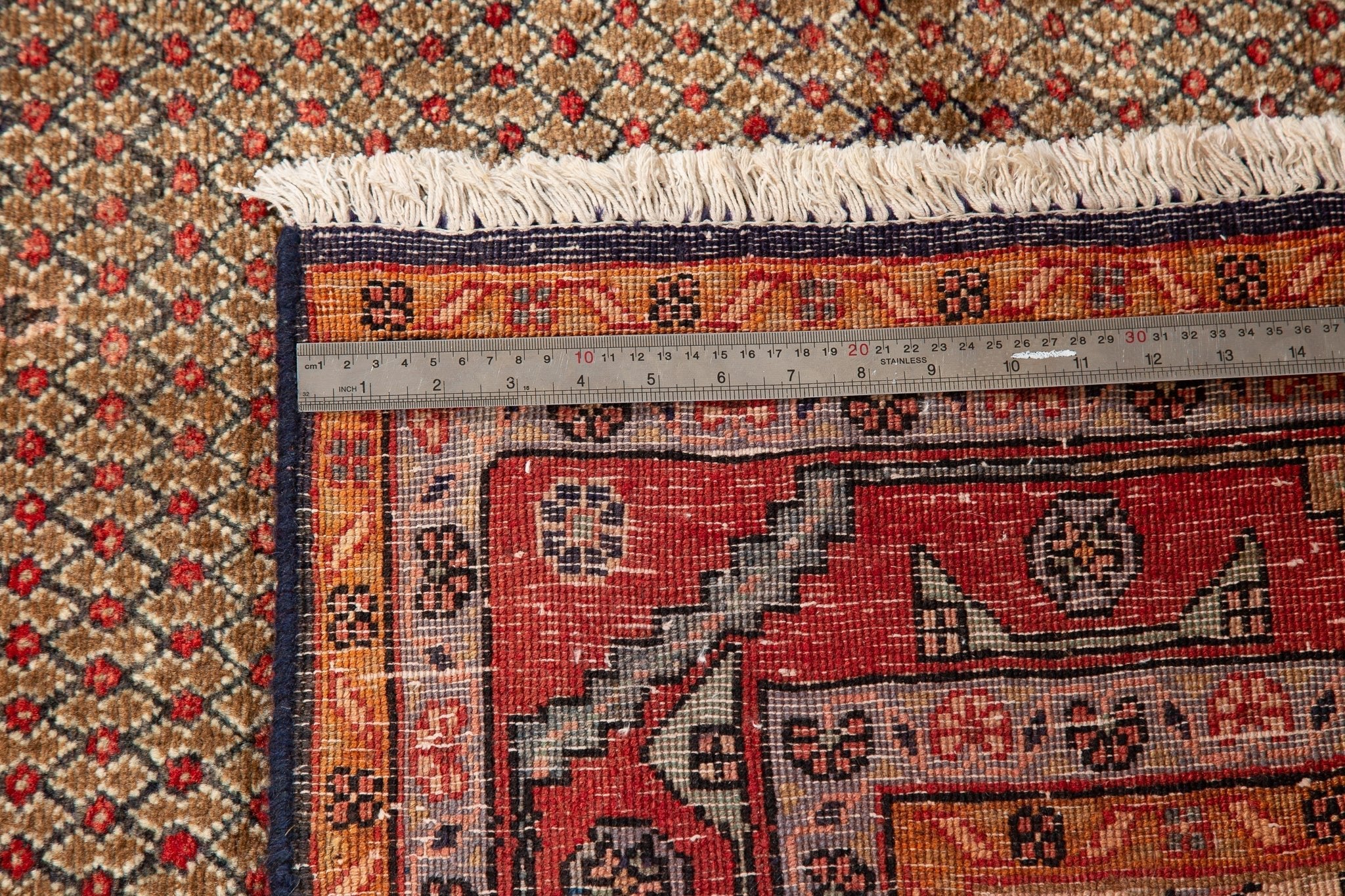 Hand-Knotted Vintage Wool Area Rug – 9' 9" x 5' 2" (298 x 157 cm) - Yasi & Fara