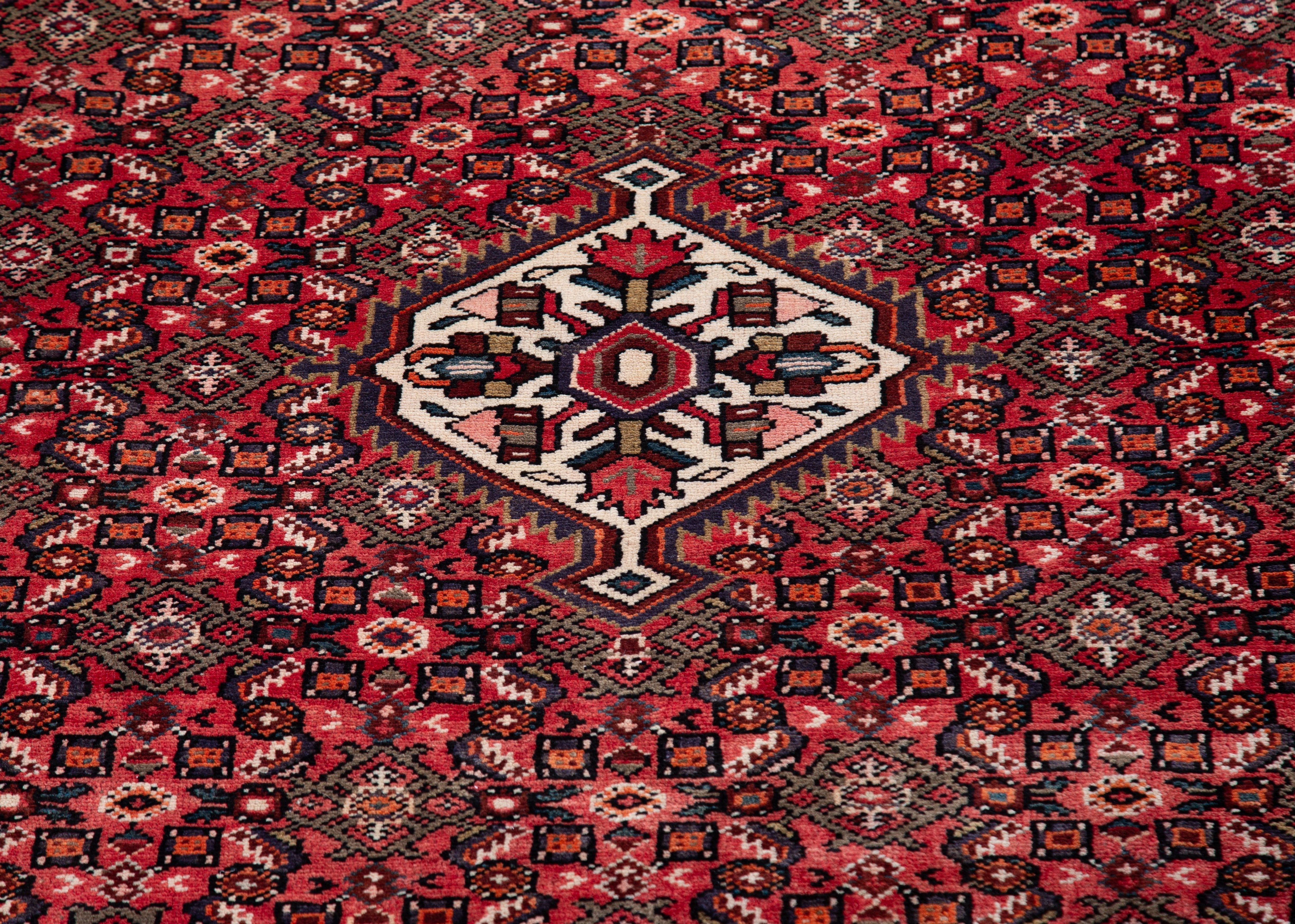Hand-Knotted Vintage Wool Runner Rug – 9' 9" x 4' 1" (298 x 125 cm) - Yasi & Fara